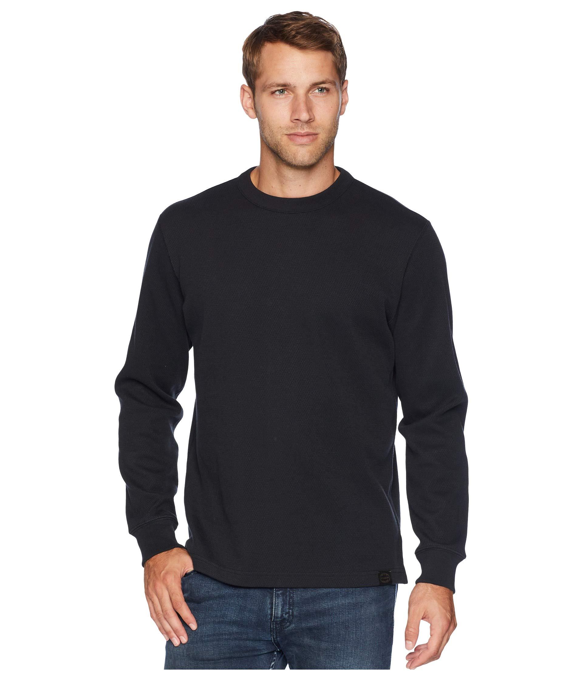 Filson Cotton Waffle Knit Thermal Crew Neck in Navy (Blue) for Men - Lyst