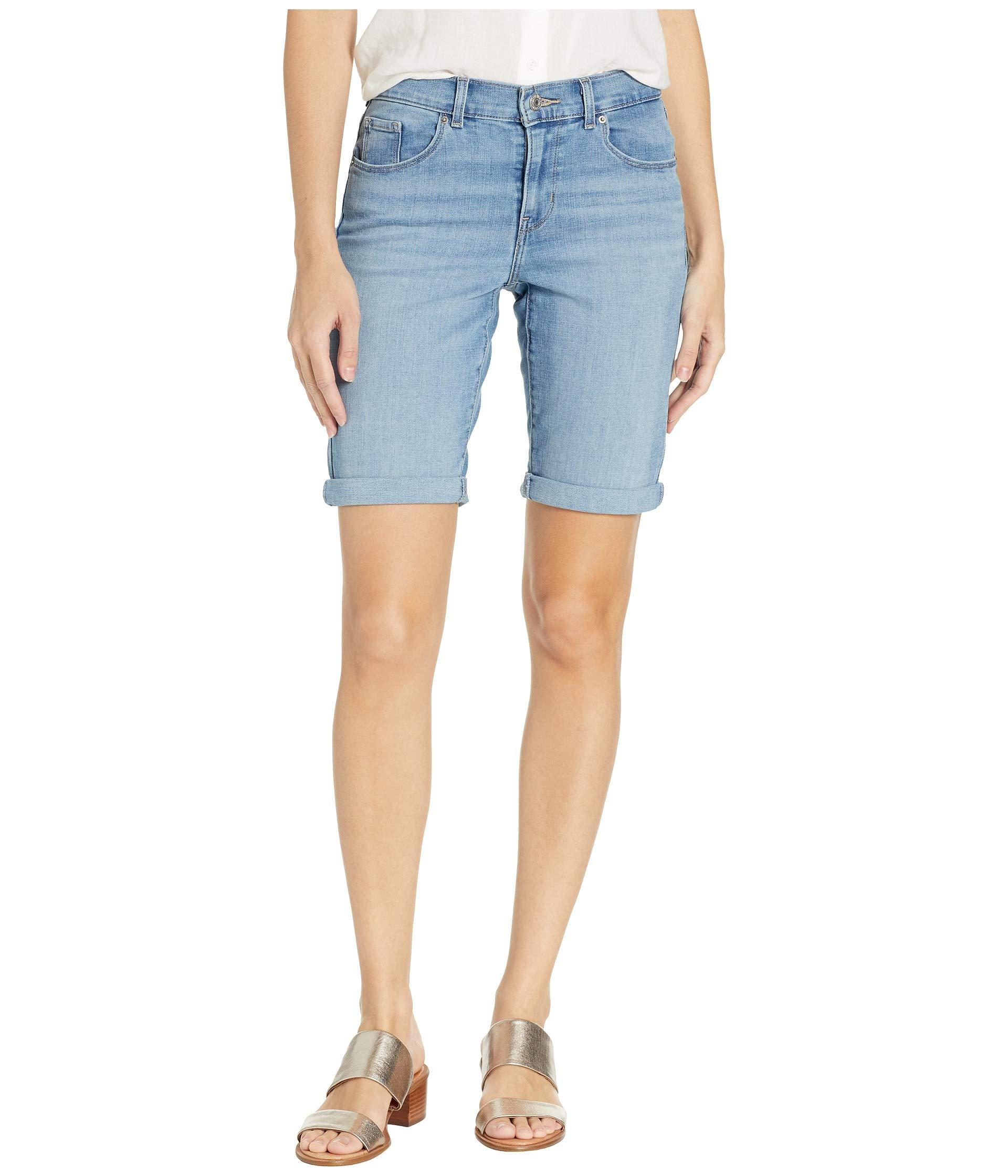 Lyst - Levi's Levi's(r) Womens Bermuda Shorts (white Jasmine) Women's ...