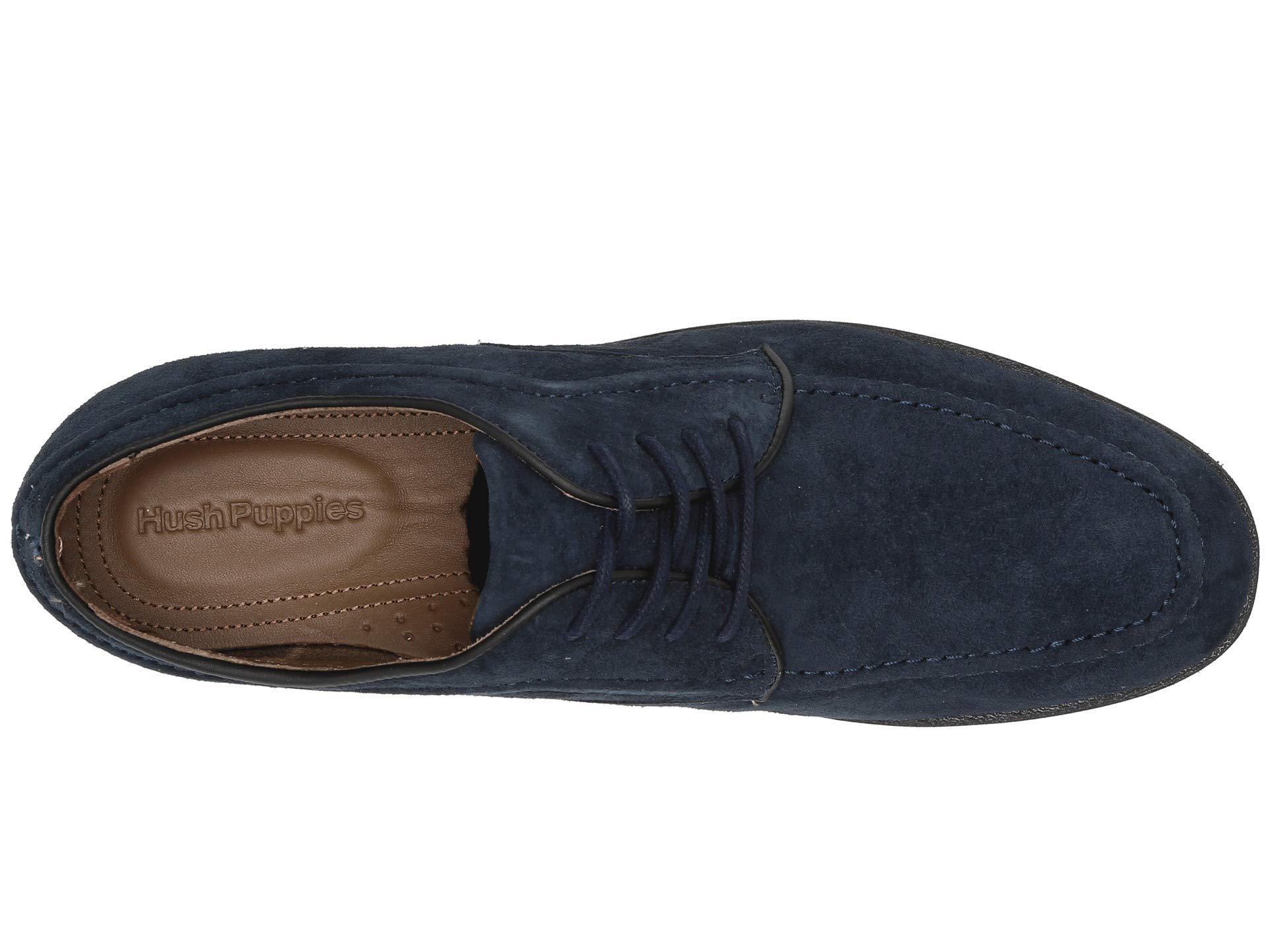 Hush Puppies Suede Bracco Mt Oxford in Navy Suede (Blue) for Men - Lyst
