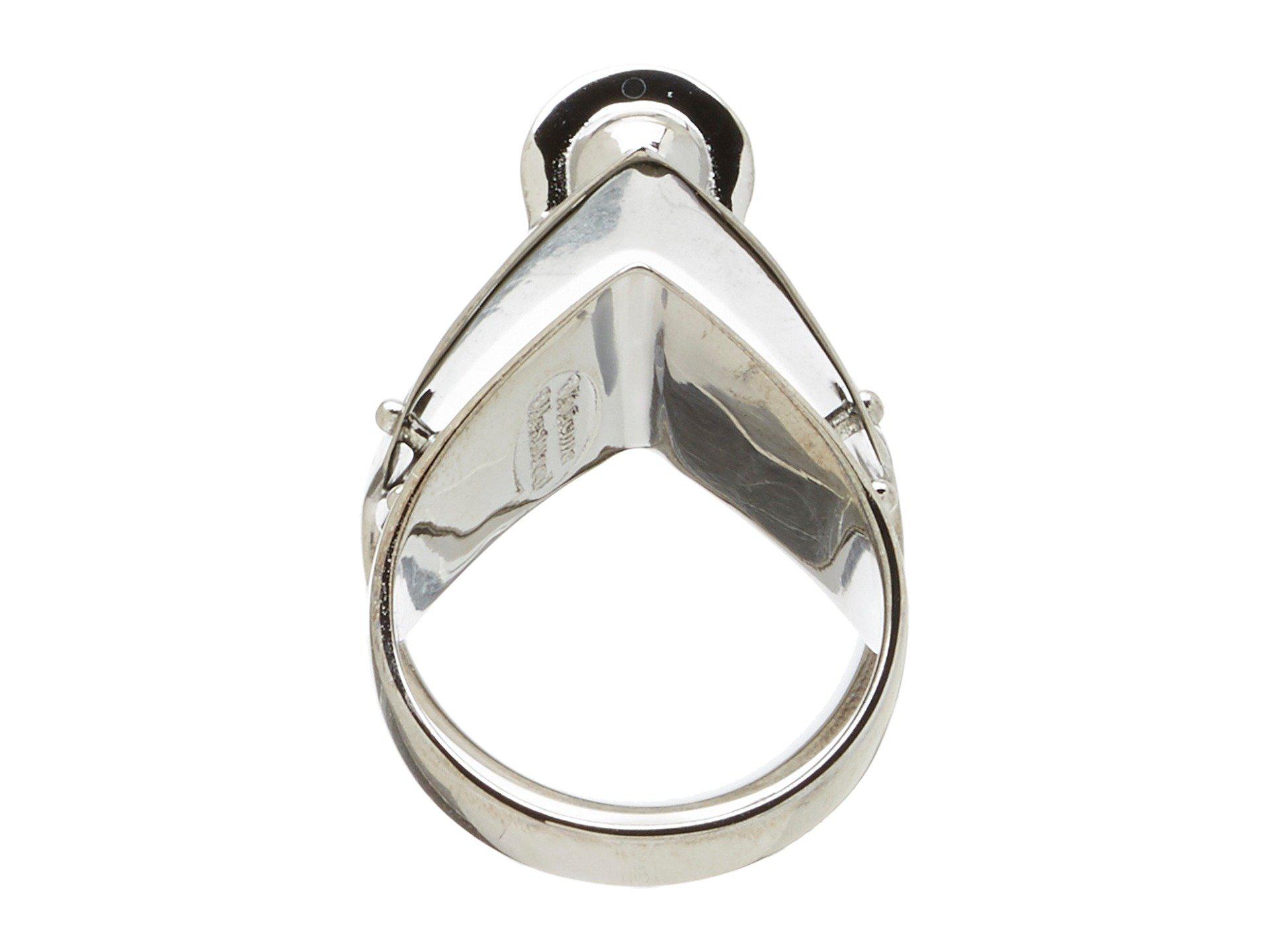 Lyst Vivienne Westwood Armour Ring in Metallic for Men