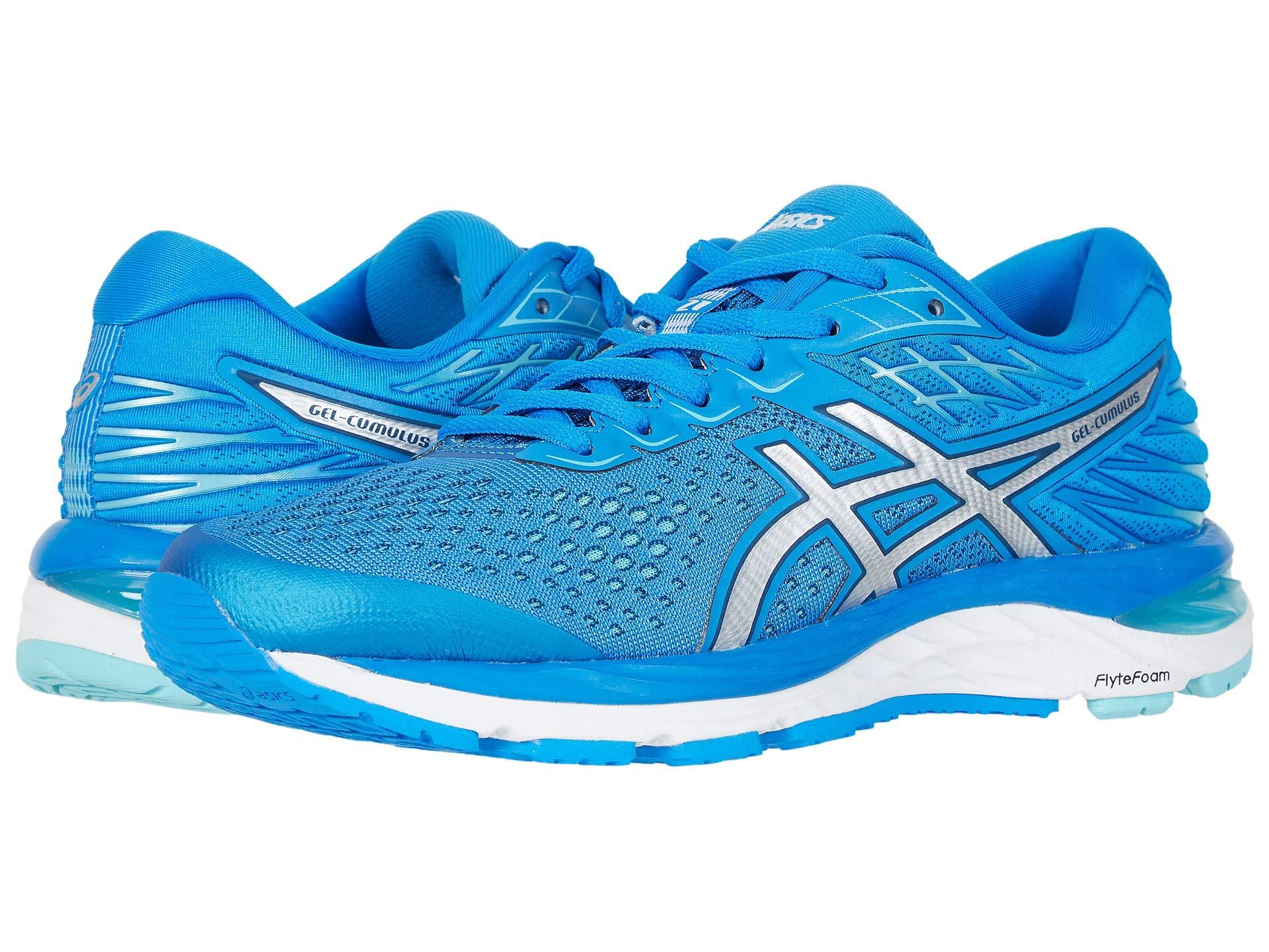 asics gel cumulus 18 mens blue