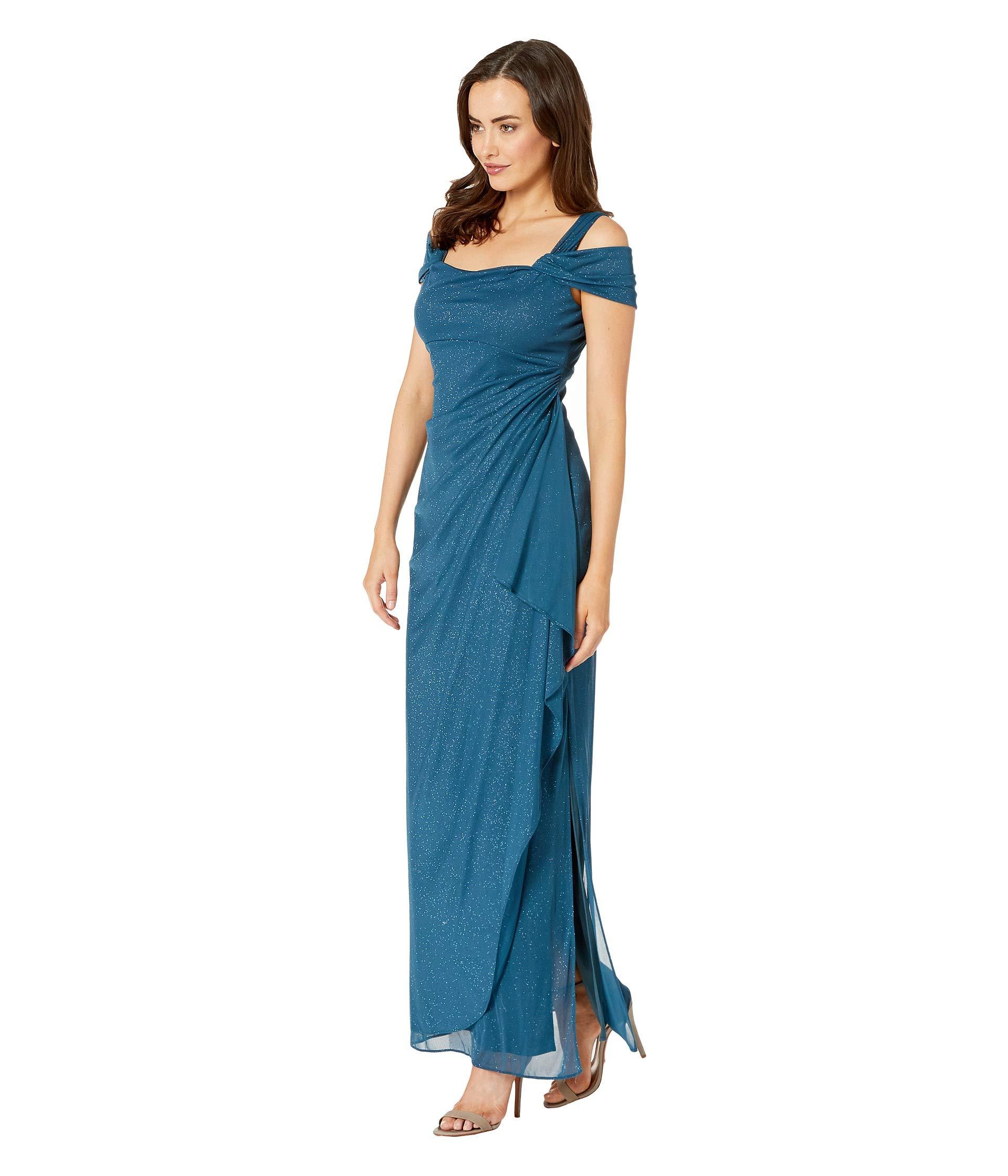 long mesh gown