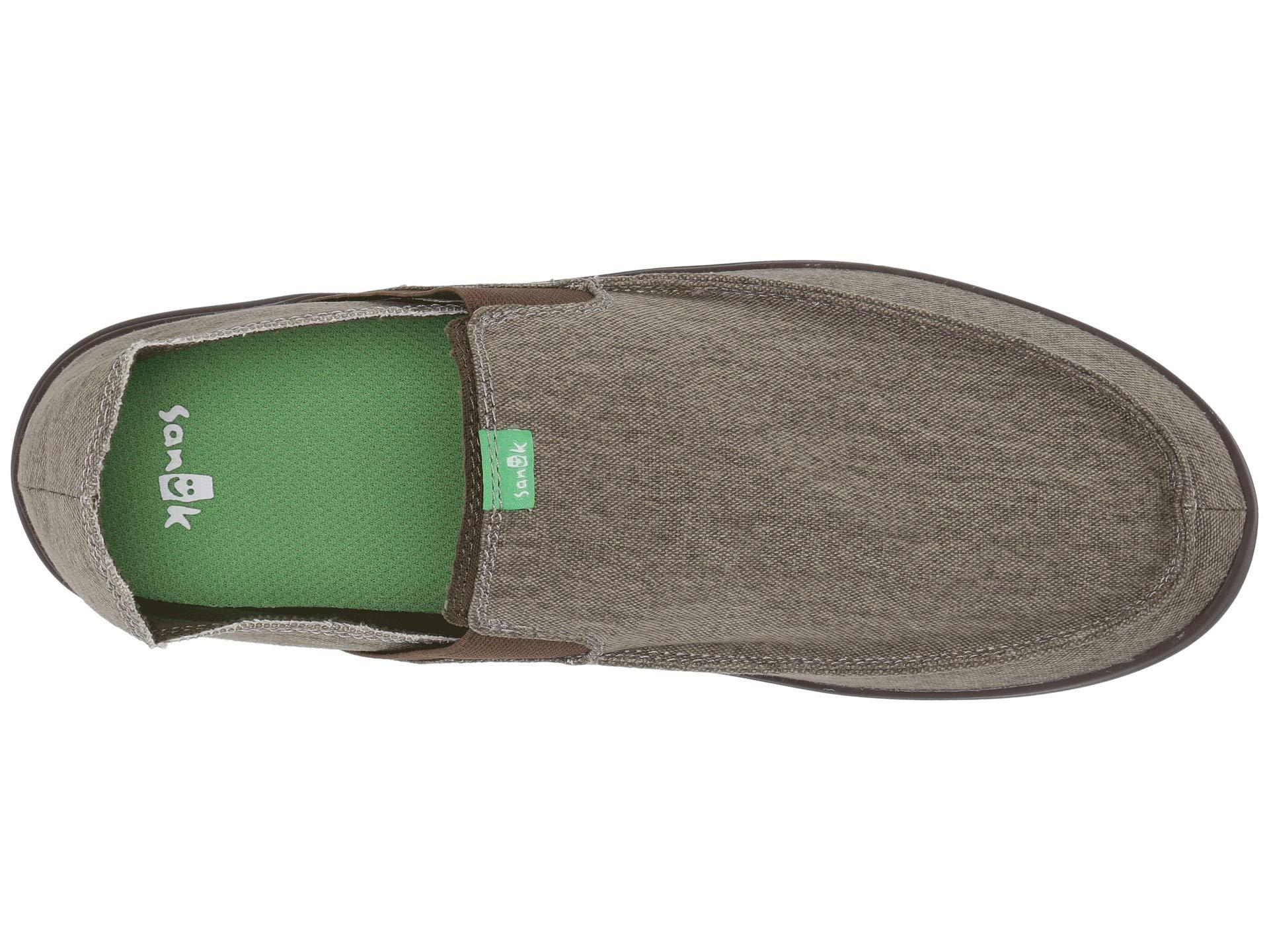 Sanuk Rubber Pick Pocket Slip-on Sneaker in Brown for Men - Lyst