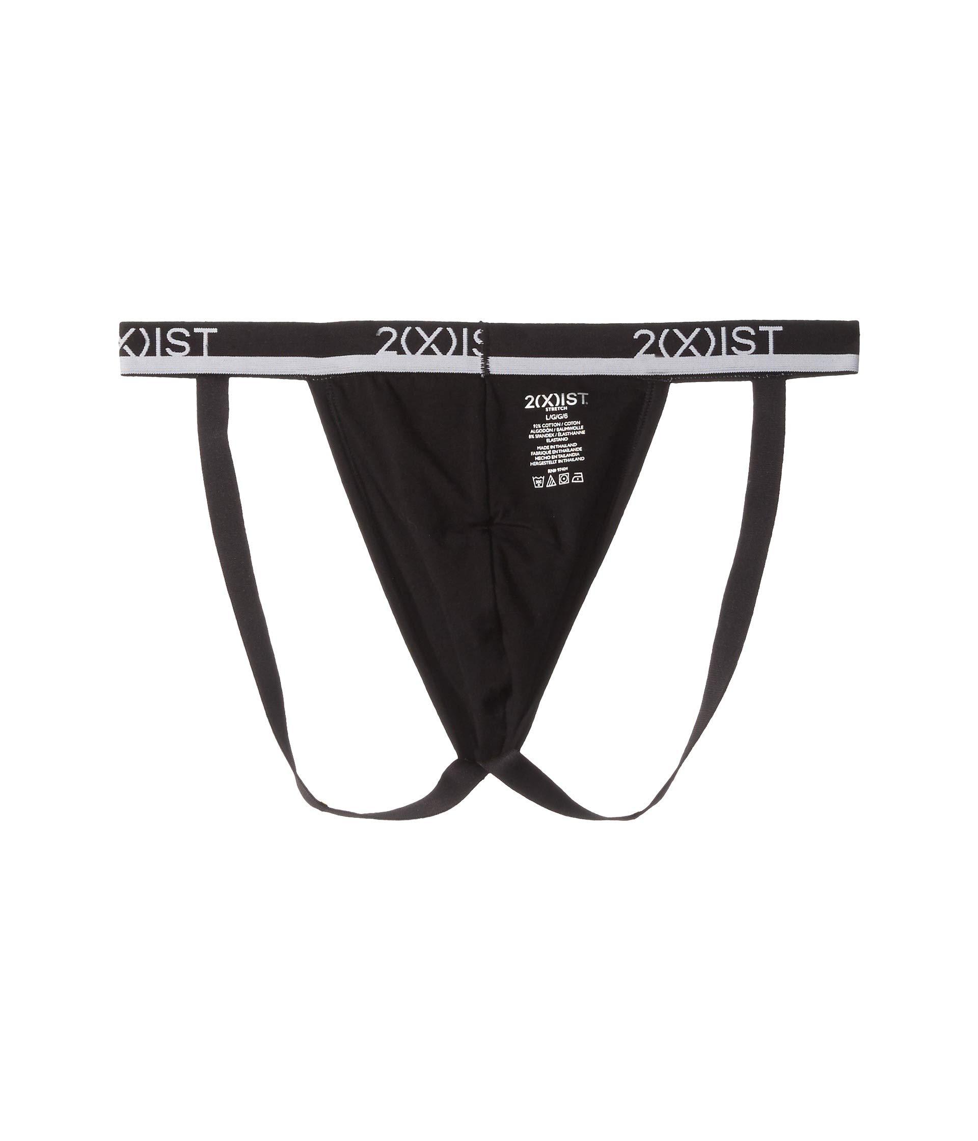 2xist 2(x)ist Bonus Pack 3+1 Stretch Jock Strap in Black for Men Lyst