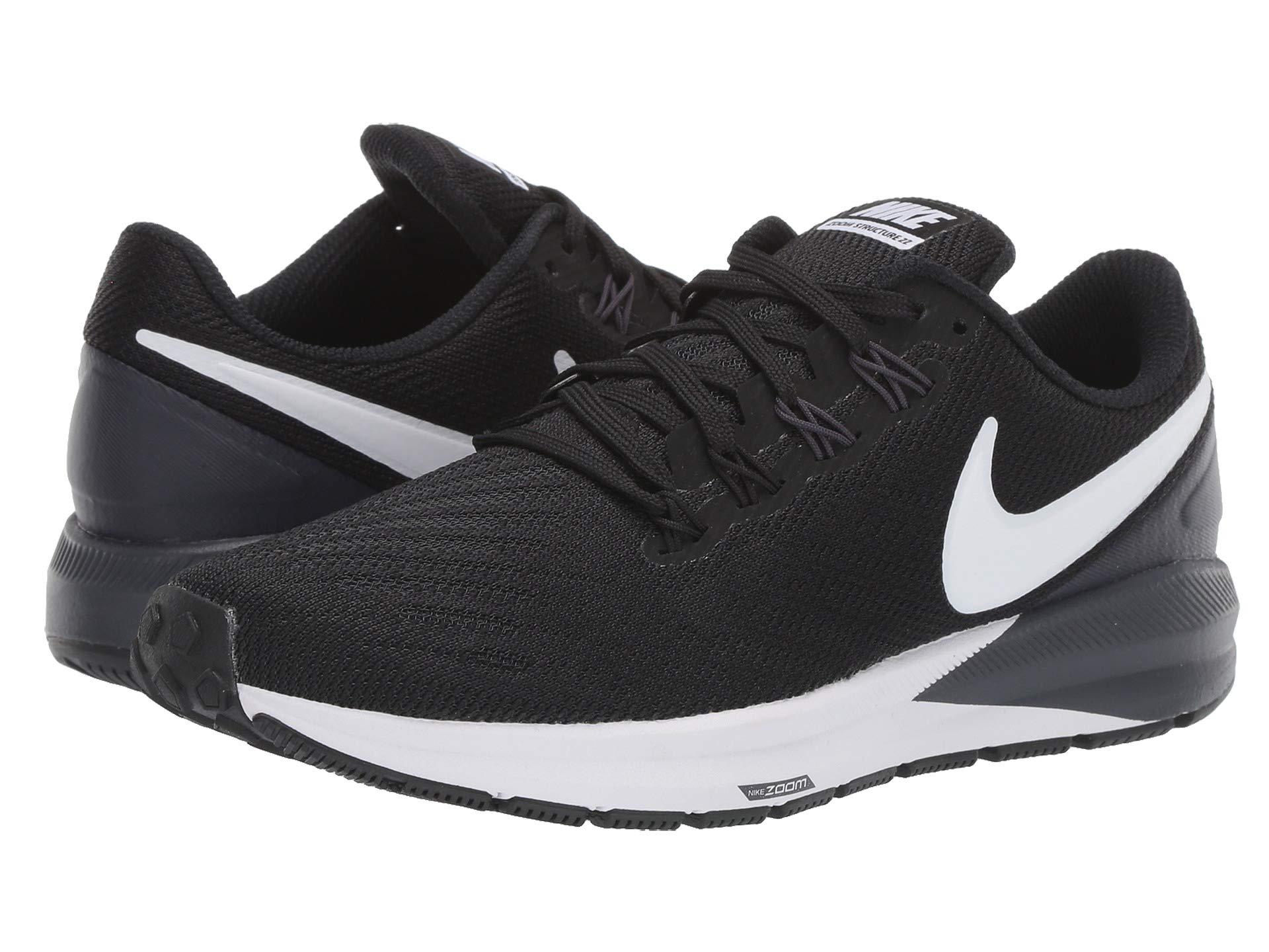 Nike Air Zoom Structure 22 Running Shoe in Black - Save 1% - Lyst