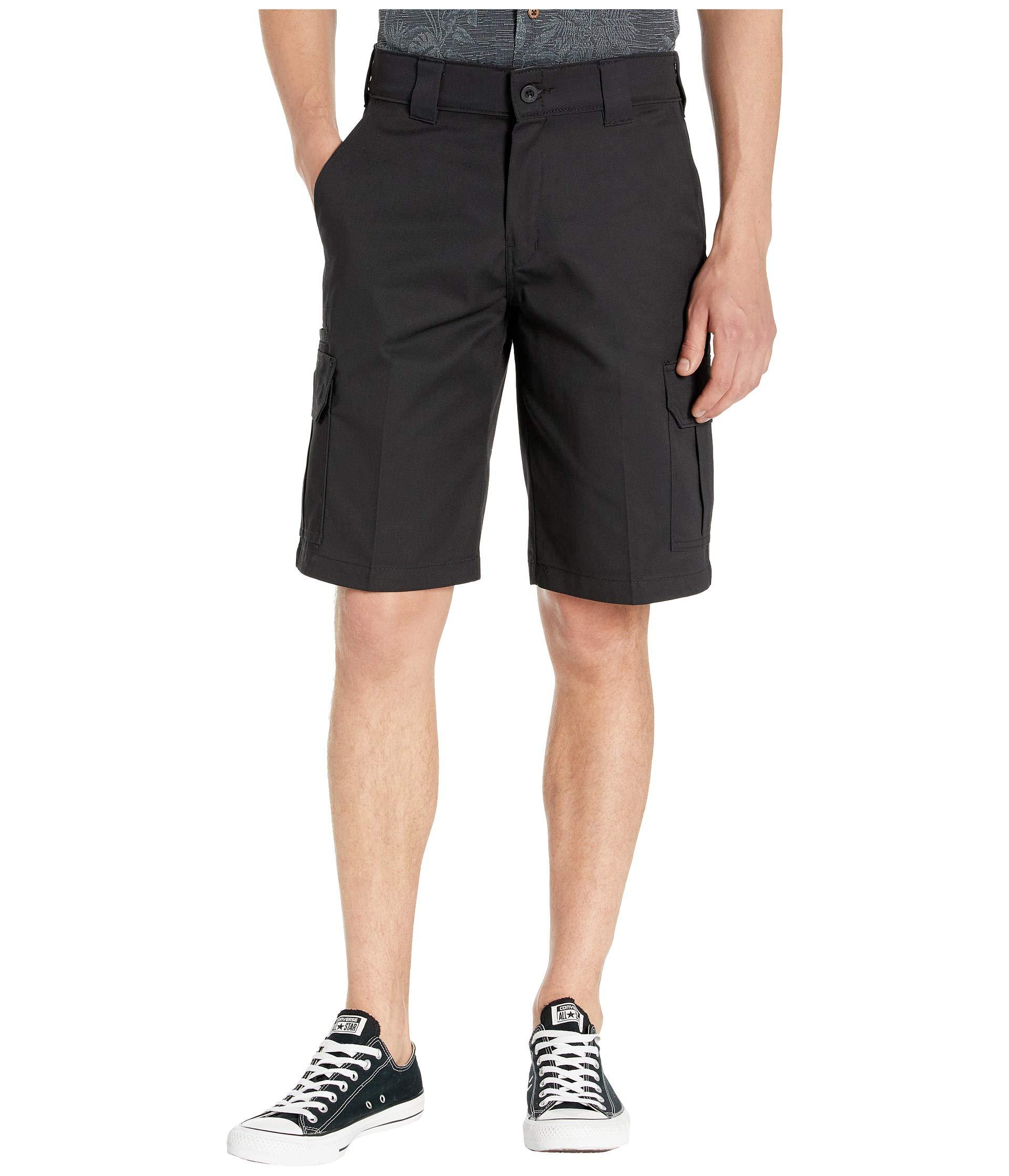 Dickies Synthetic 11 Cargo Work Active Waist Shorts Regular Fit in ...