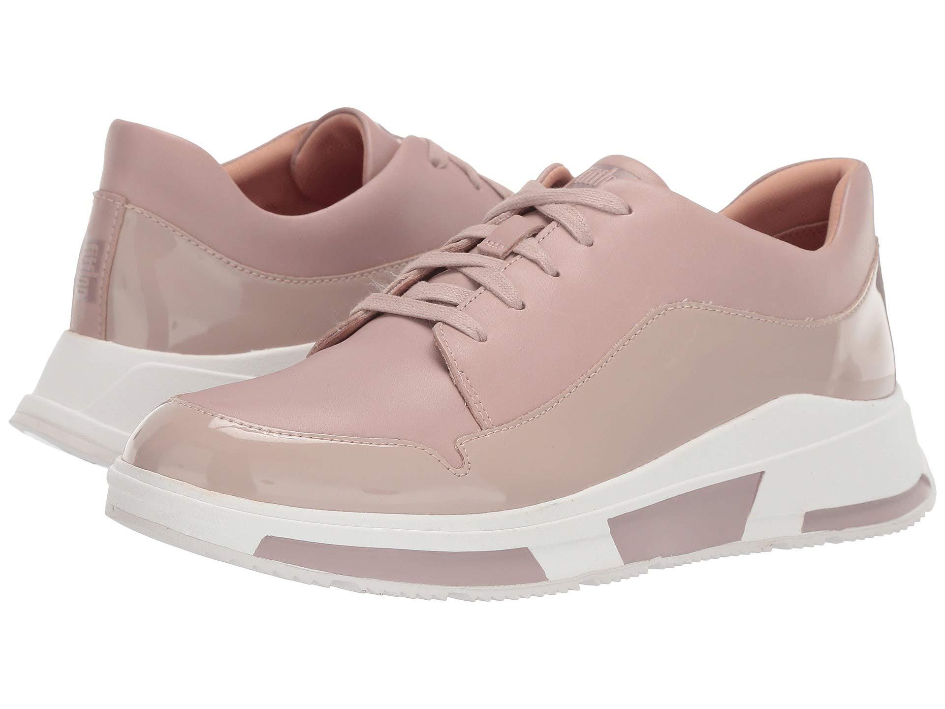 Fitflop Suede Freya Sneaker in Brown - Lyst