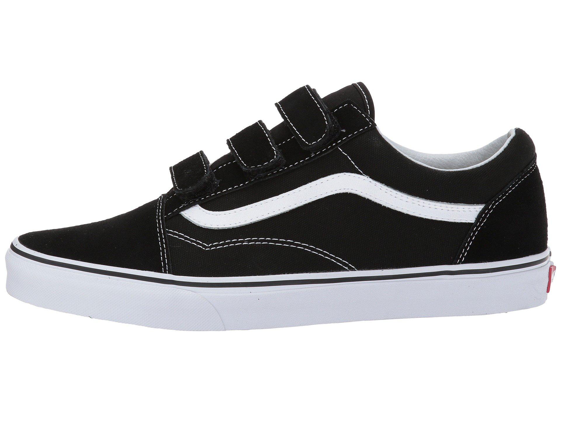 Lyst - Vans Old Skool V ((suede/canvas) Black/true White) Men's Skate ...