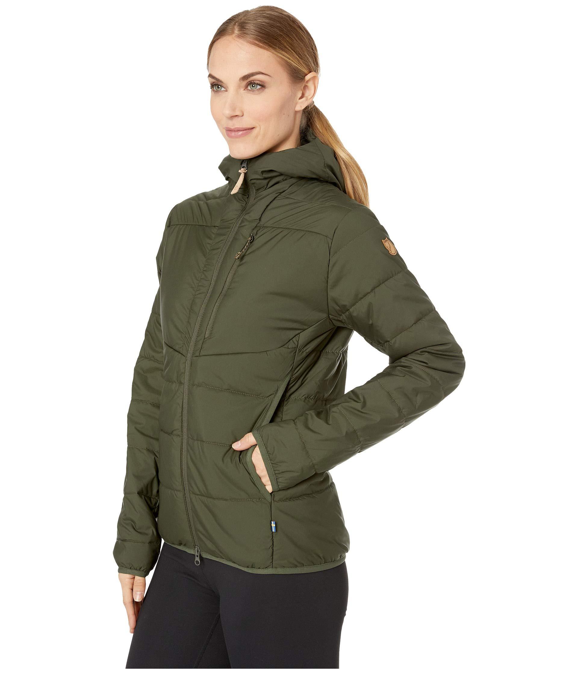 fjallraven keb padded hoodie women's