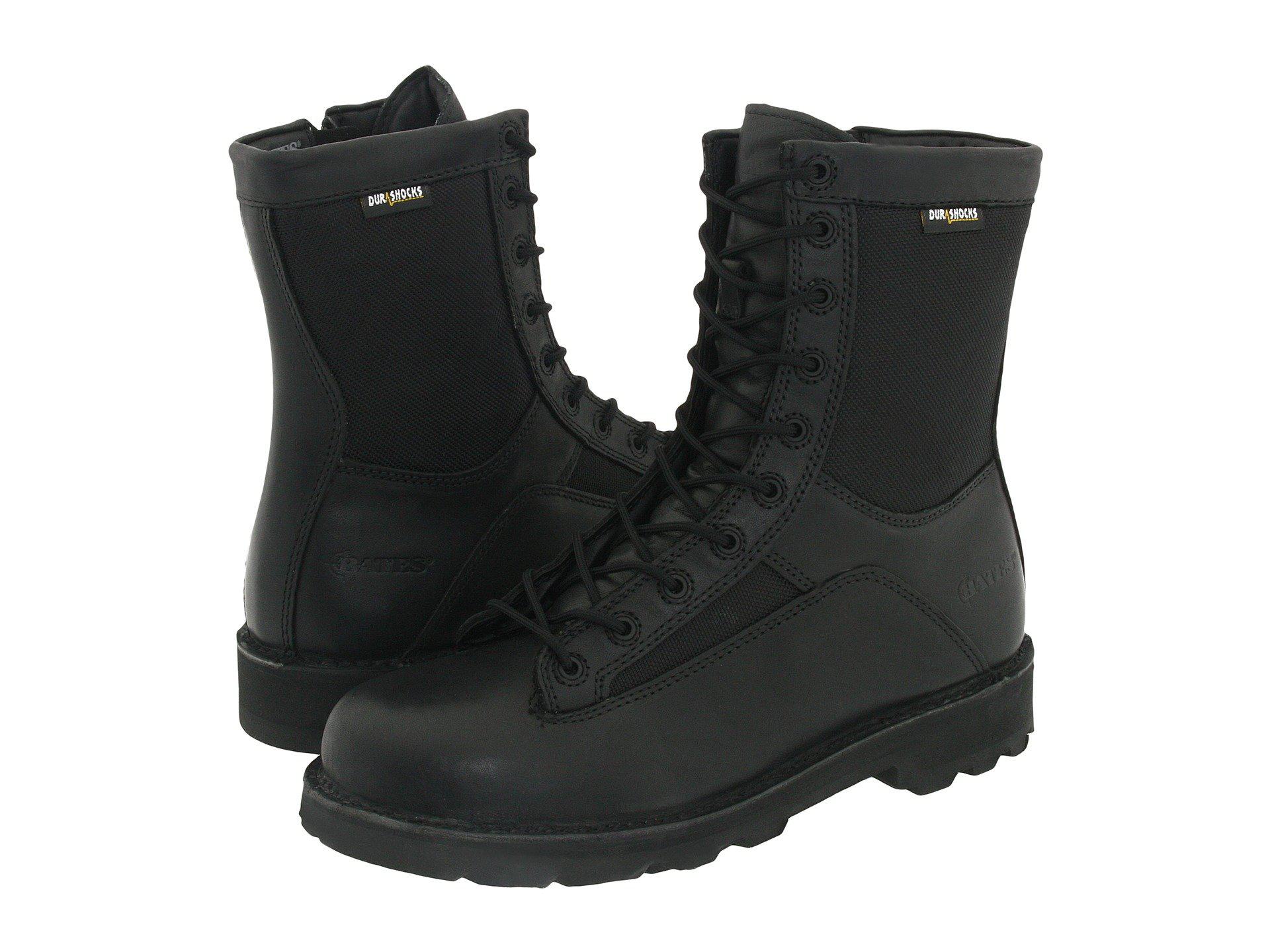 bates 8 durashocks side zip boot
