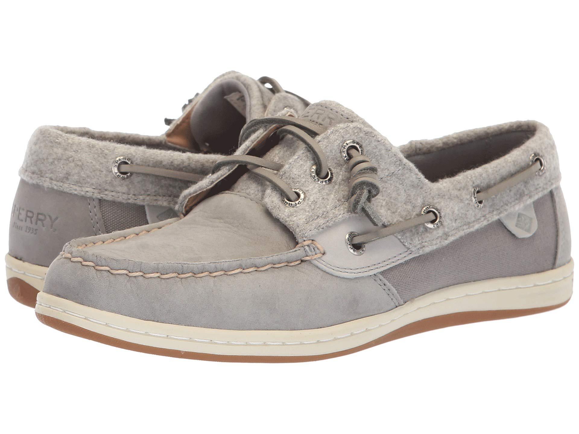 Lyst - Sperry Top-Sider Songfish Wool (linen) Women's Lace Up Casual ...