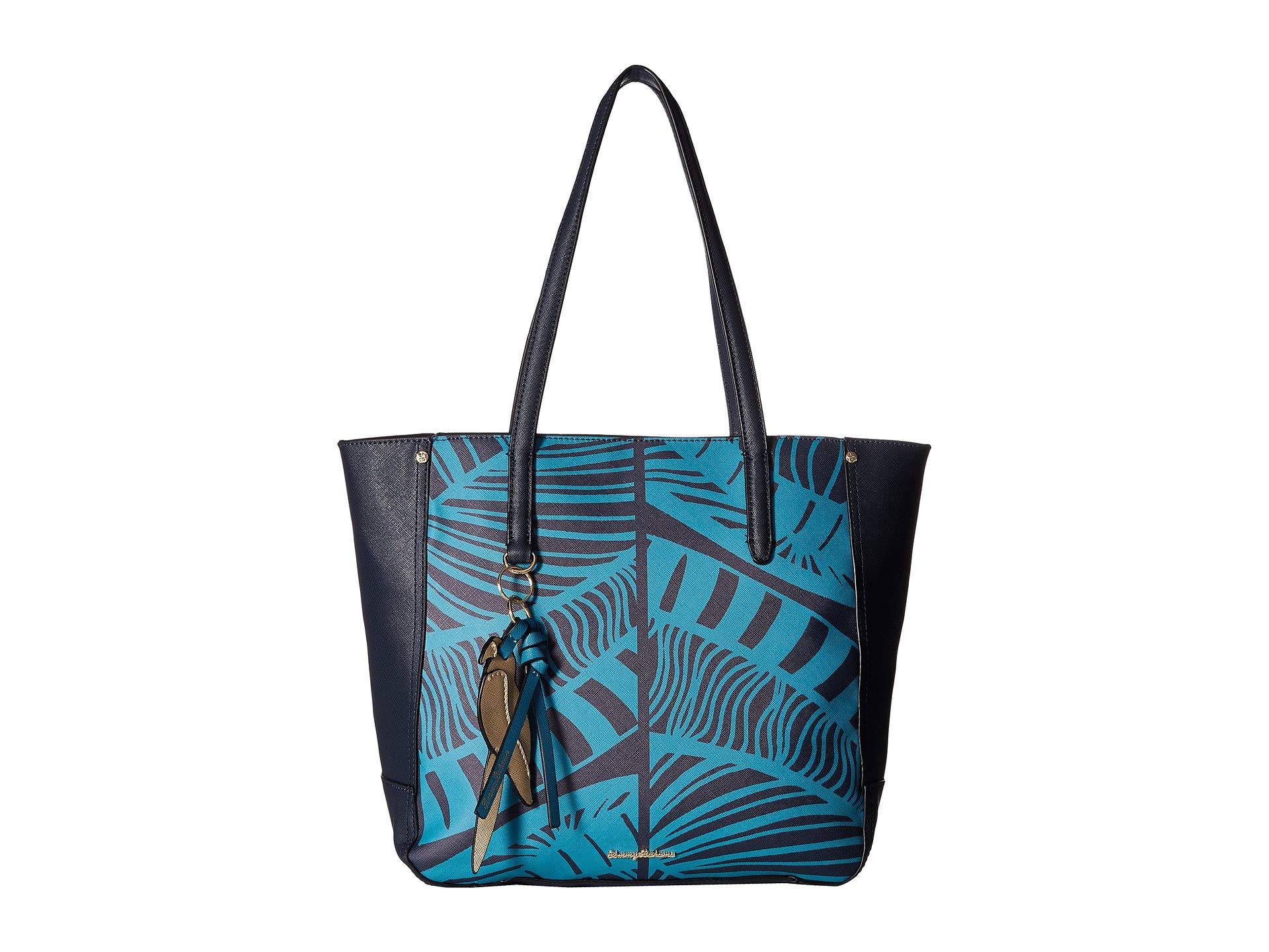 Lyst Tommy Bahama Drake Bay Tote Ocean Deep Handbags In Blue Tommy Bahama