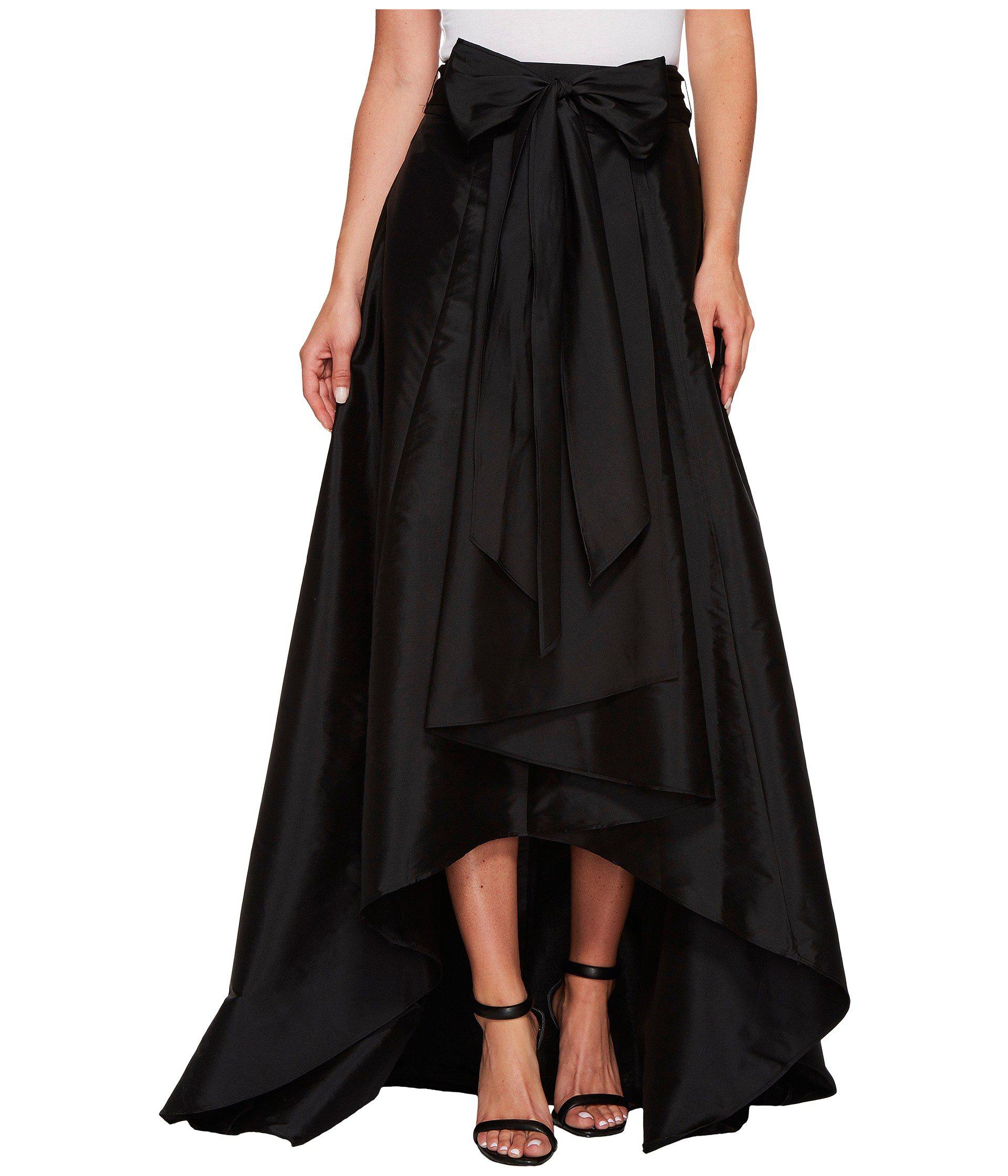 Adrianna Papell High-low Ball Skirt (black) Women's Skirt ...