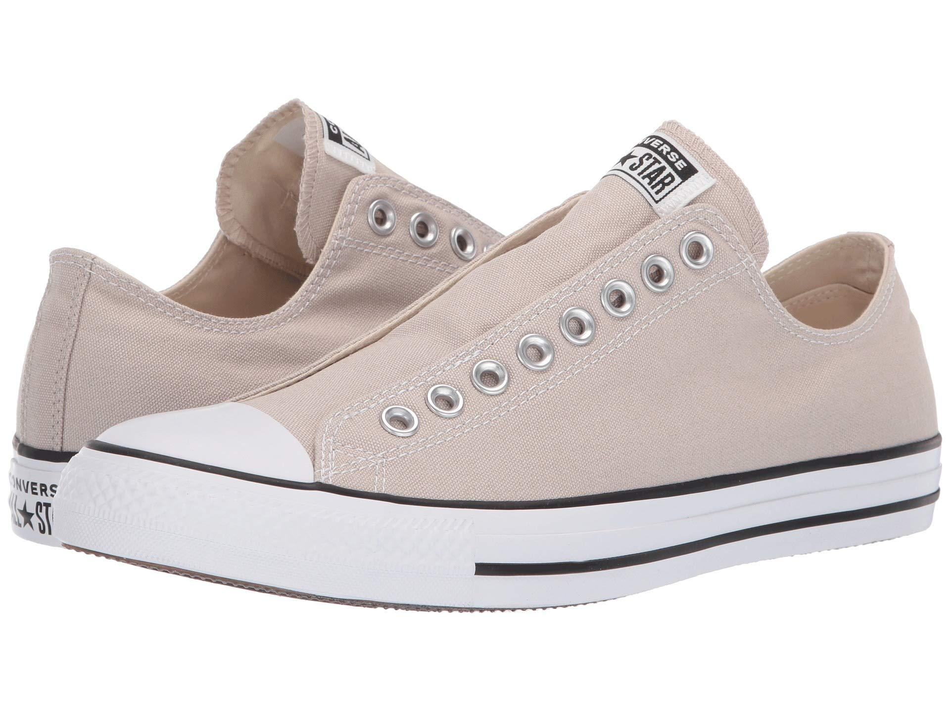 Converse Chuck Taylor All Star Slip-on in Natural - Lyst