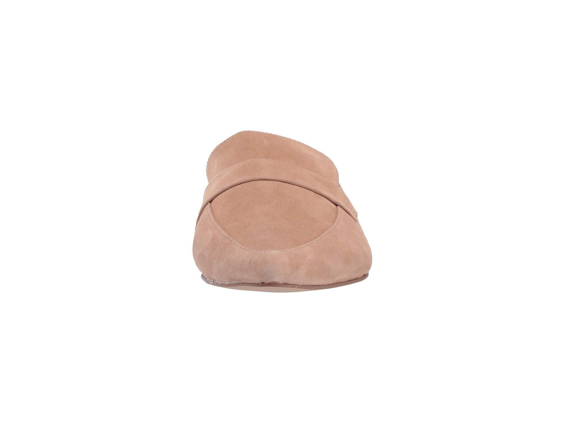 steve madden tan suede mules