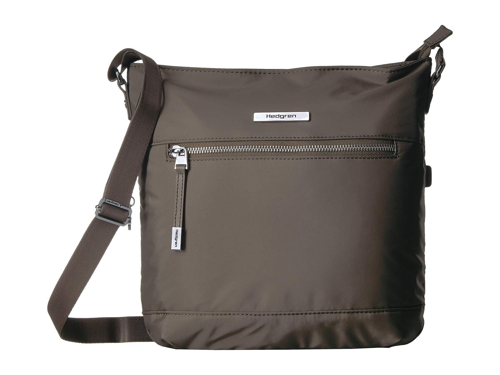 Lyst Hedgren Source Rfid Large Vertical Crossbody Rose) Cross Body Handbags