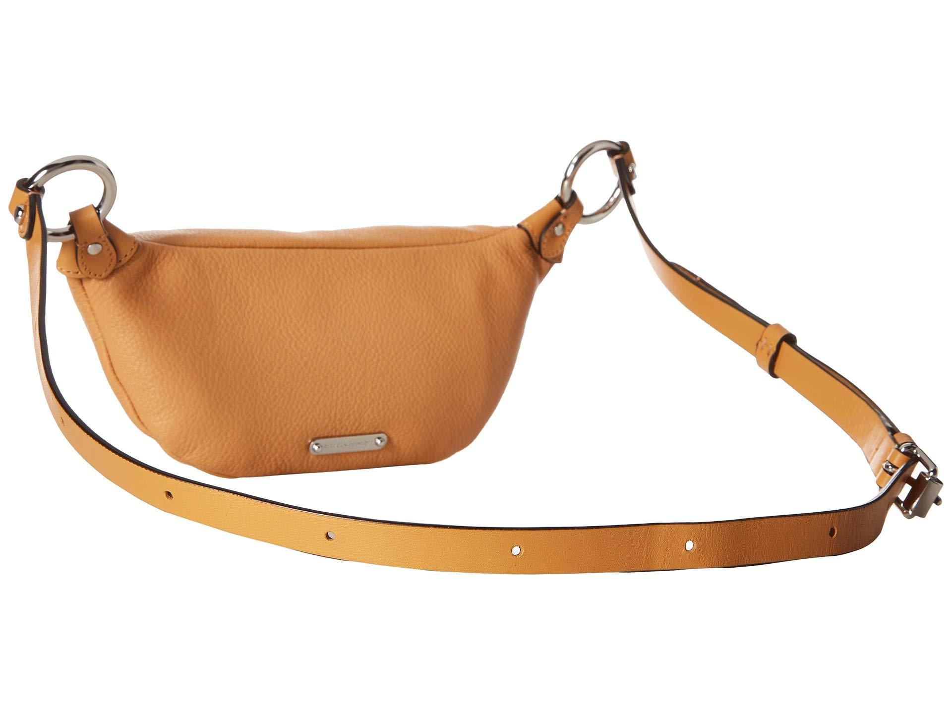 Rebecca Minkoff Bree Mini Belt Bag in Brown - Lyst