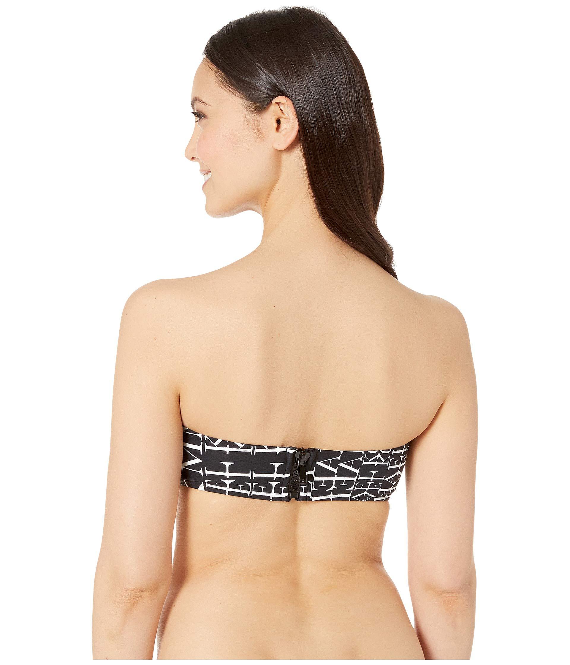 michael kors bandeau bikini top