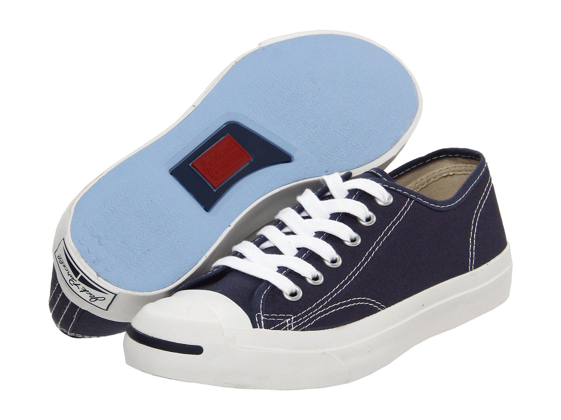 Lyst - Converse Jack Purcell® Cp Canvas Low Top in Blue Converse. Women's Blue Jack Purcell® Cp Canvas ...