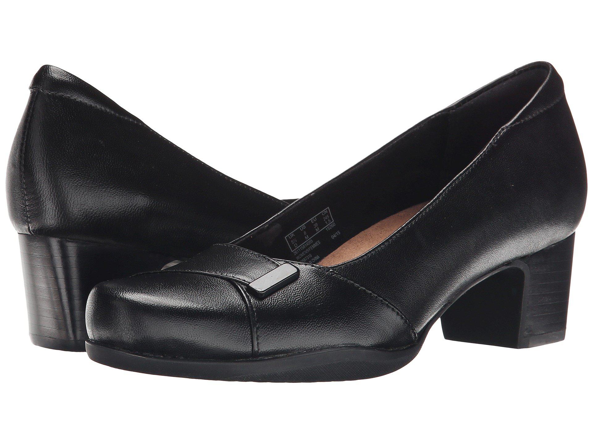 Lyst - Clarks Rosalyn Belle (black Leather) High Heels in Black