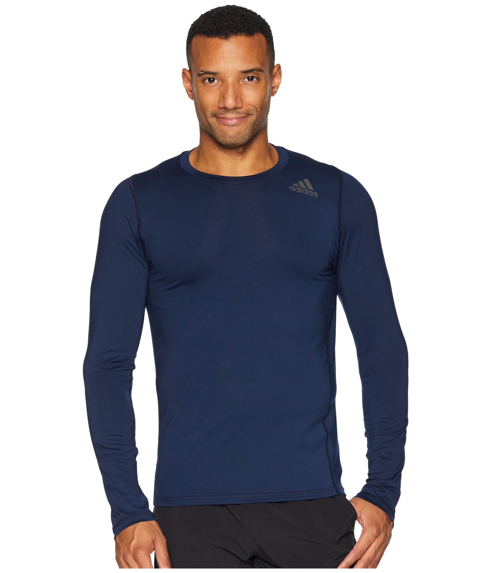 Lyst Adidas Training Alphaskin Sport Long Sleeve Fitted