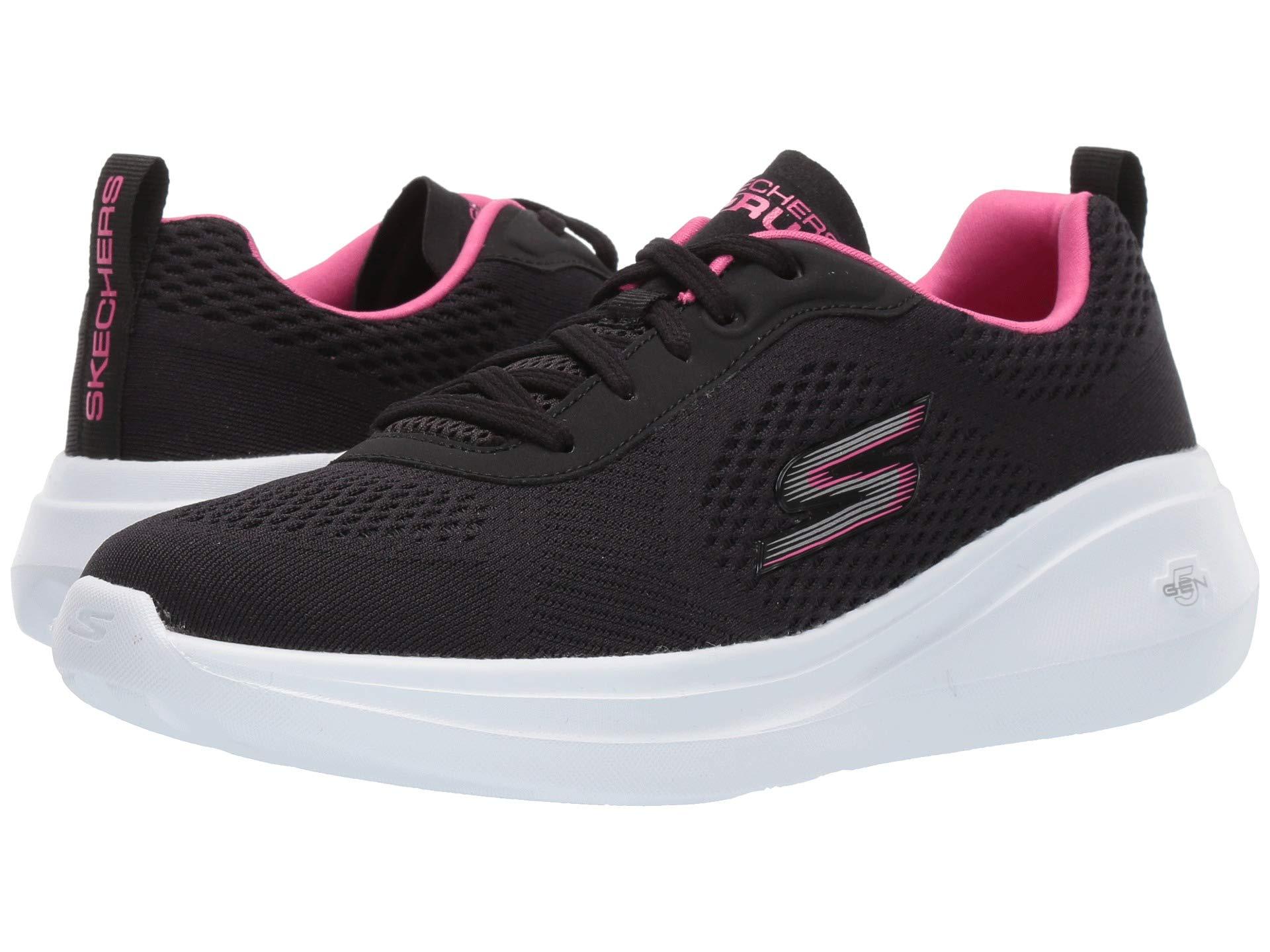 Skechers Go Run Fast in Black - Lyst