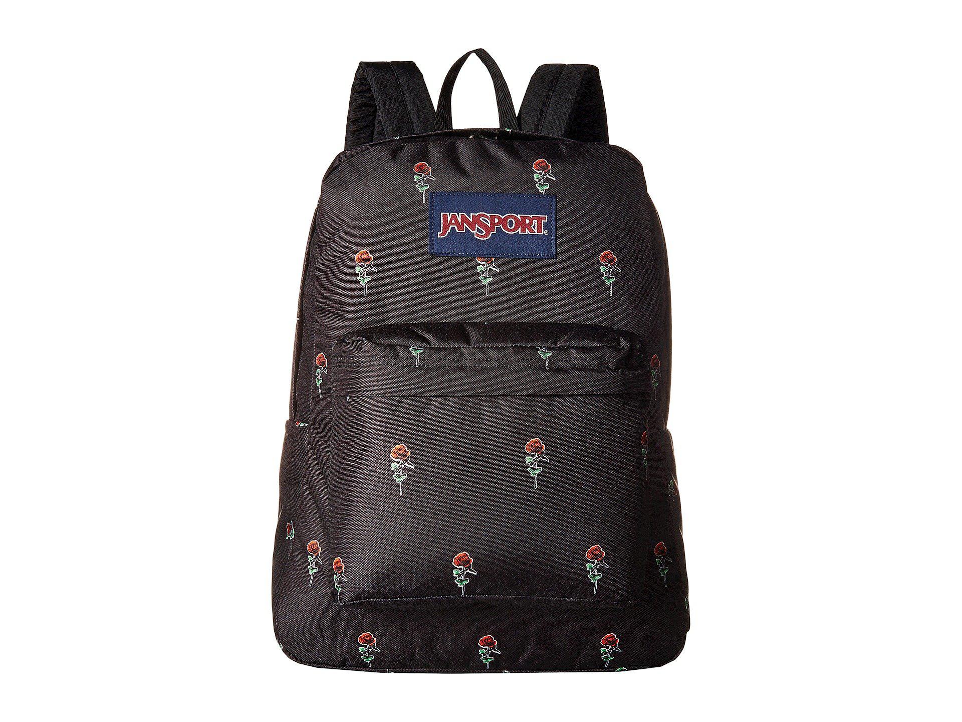 rose icon jansport backpack