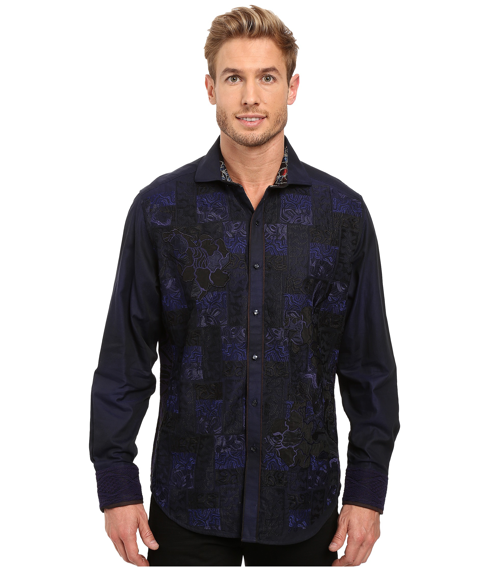 Robert Graham Limited Edition Long Sleeve Woven Shirt in Blue for Men ...