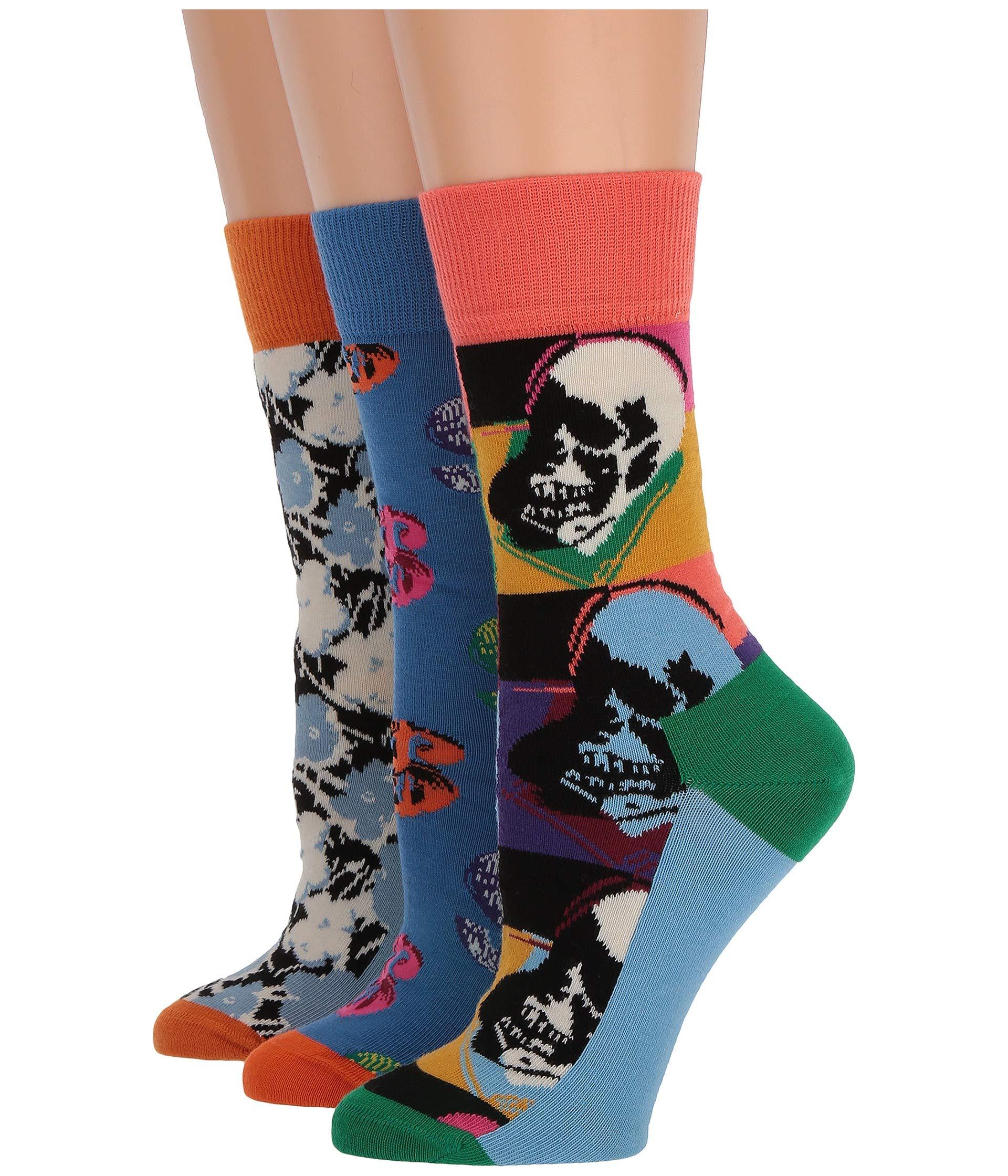 Happy Socks Cotton Andy Warhol Skull Gift Box - Lyst