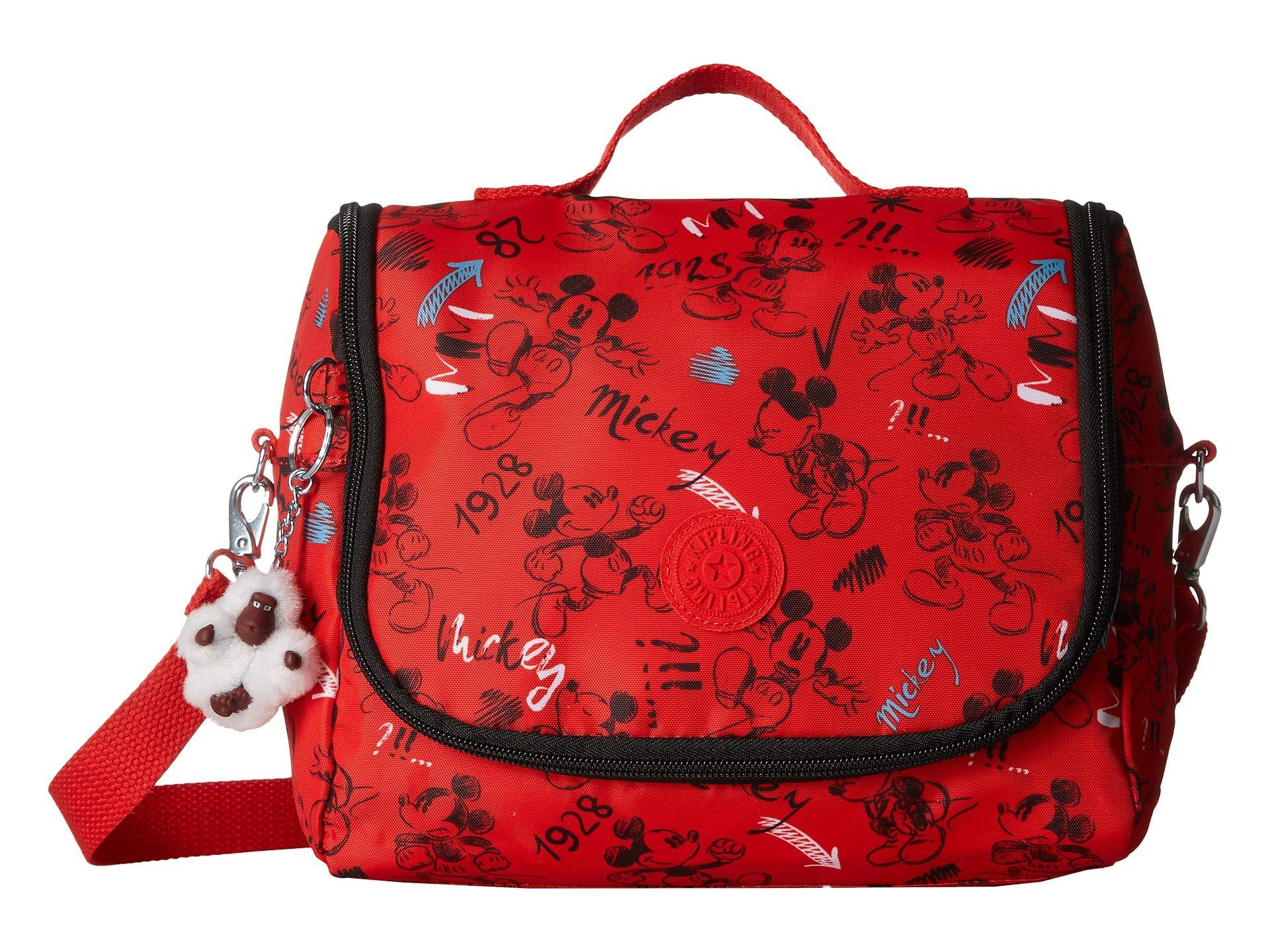 Lyst - Kipling Disney Mickey Mouse Kichirou Lunch Bag (sketch Red) Bags in Red