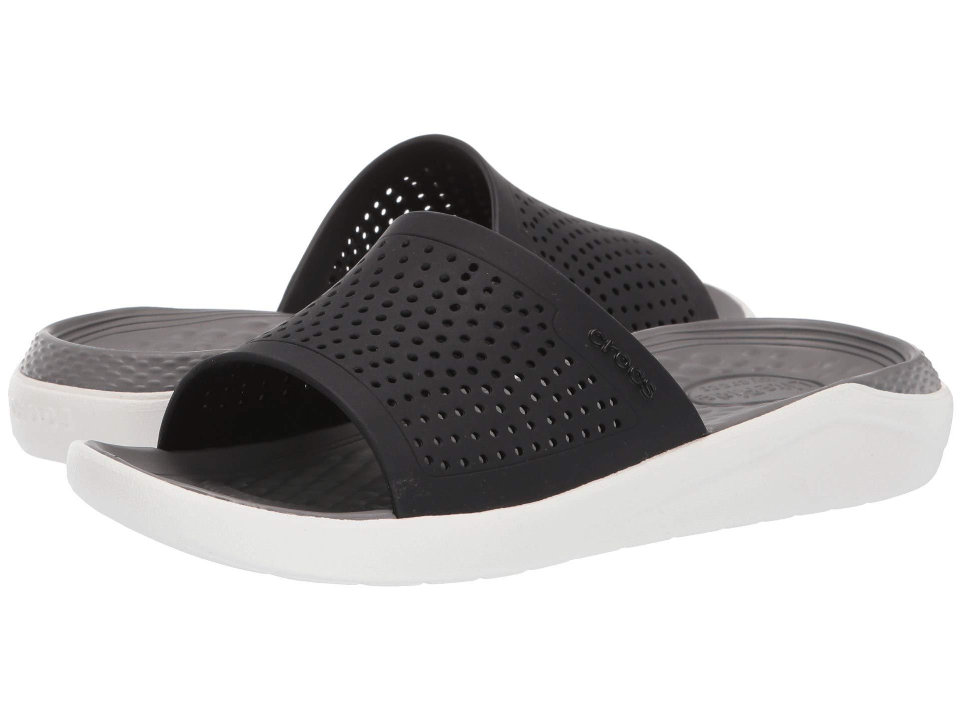 crocs men's literide slide