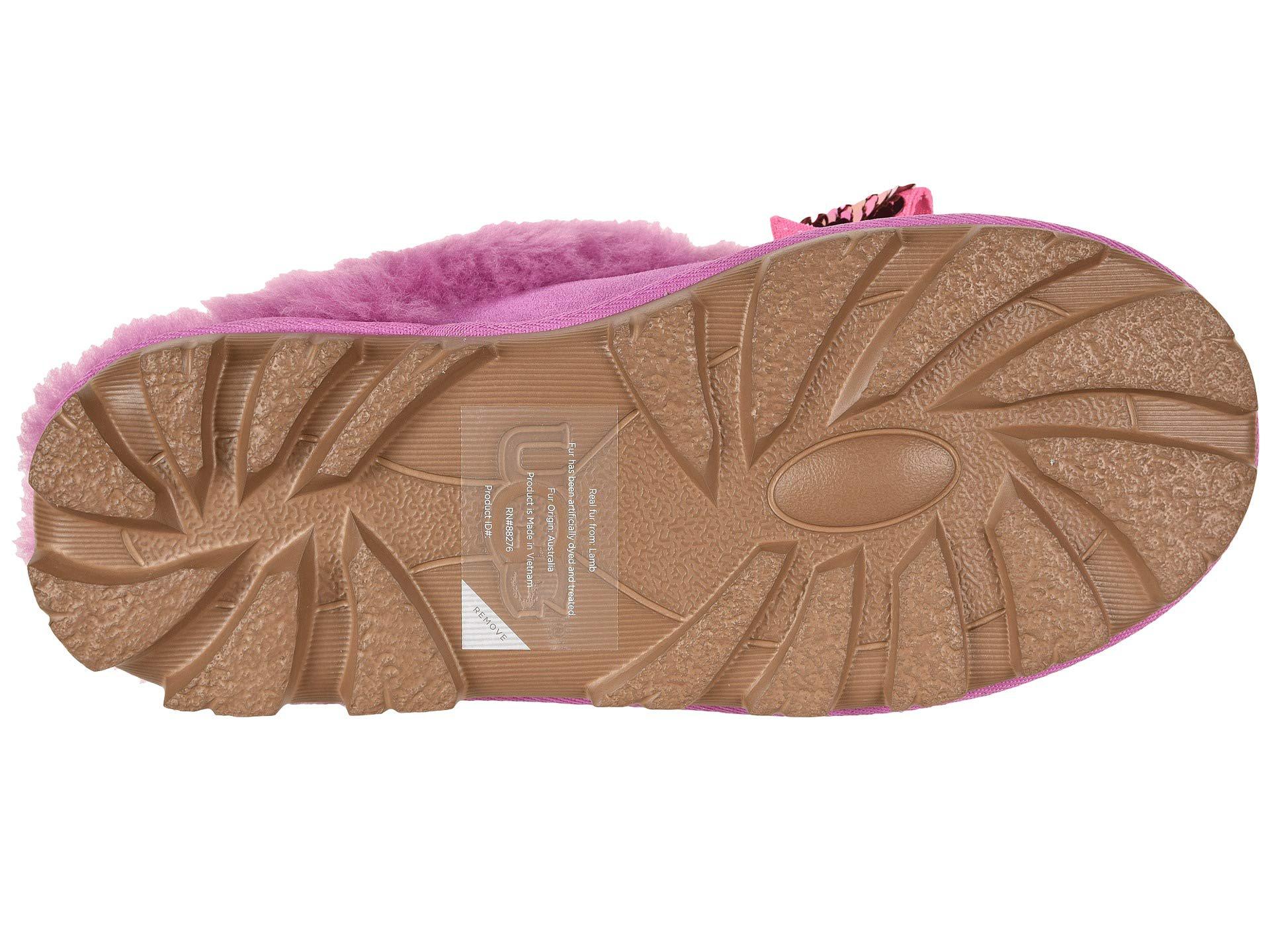 UGG Suede Coquette Sequin Bow Slipper (bodacious) Women's Slippers in ...