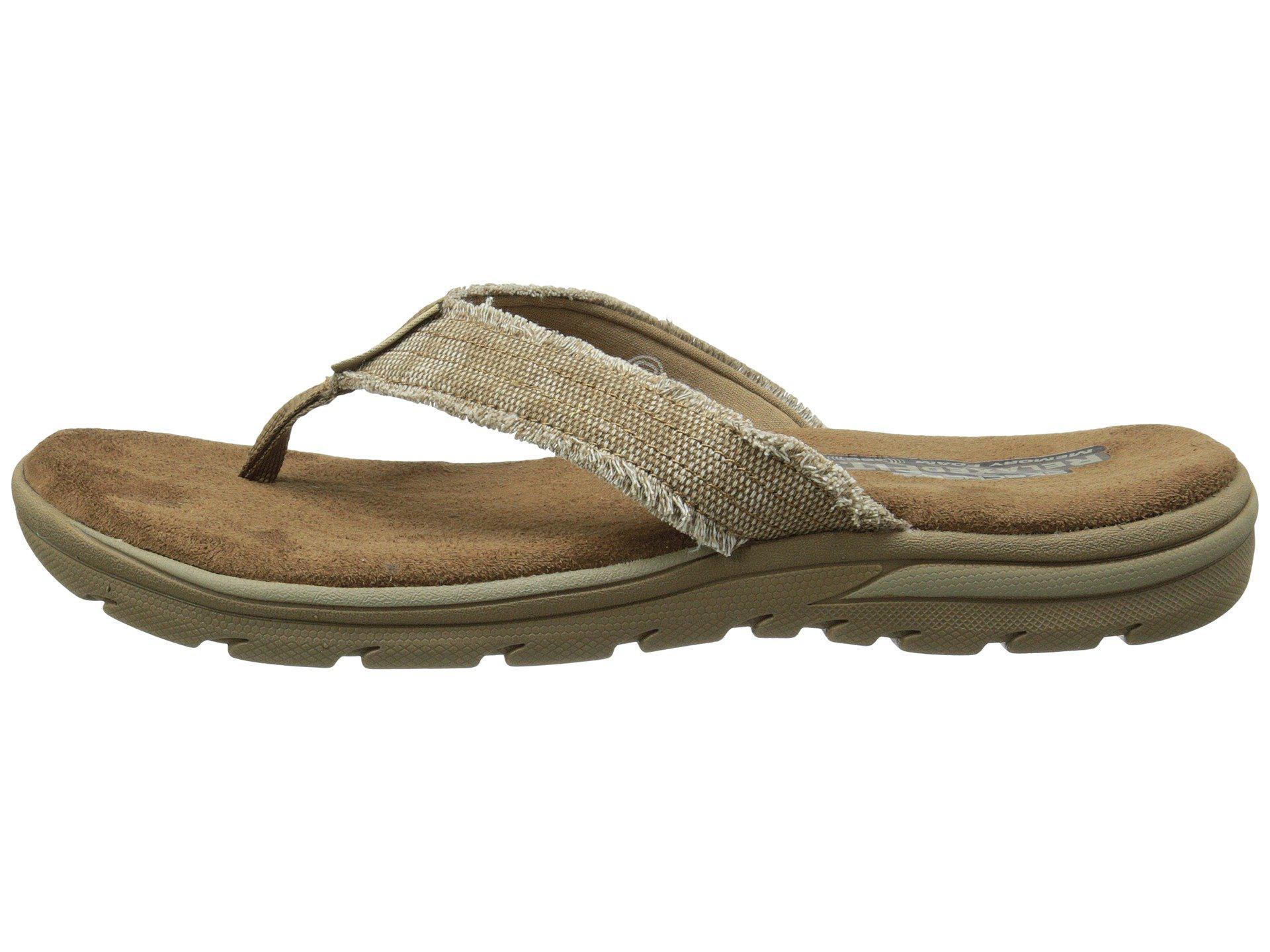 skechers bosnia mens flip flops