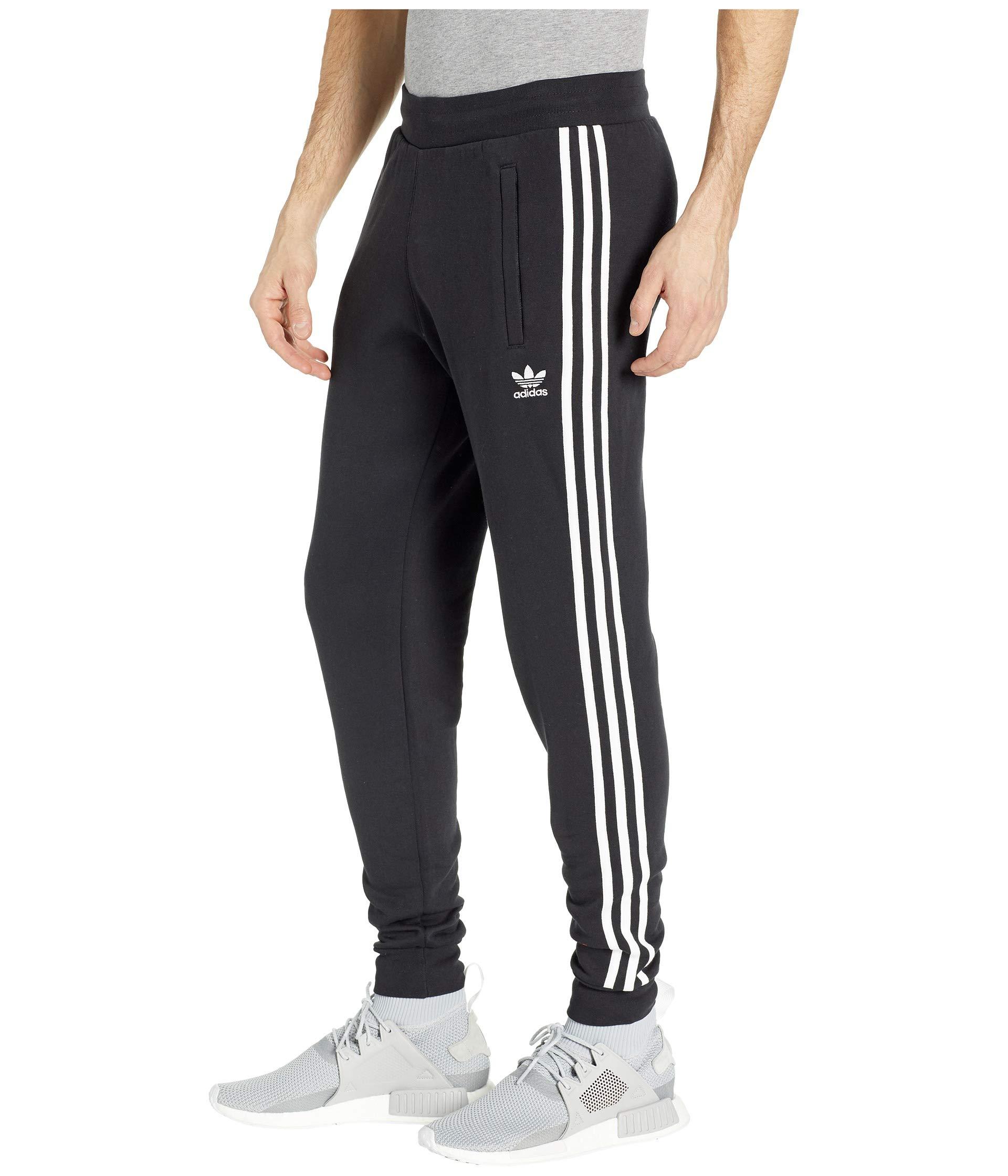 Lyst adidas Originals 3 stripes Pants (black 2) Men's Lyst adidas Originals 3 stripes Pants (black 2) Men's