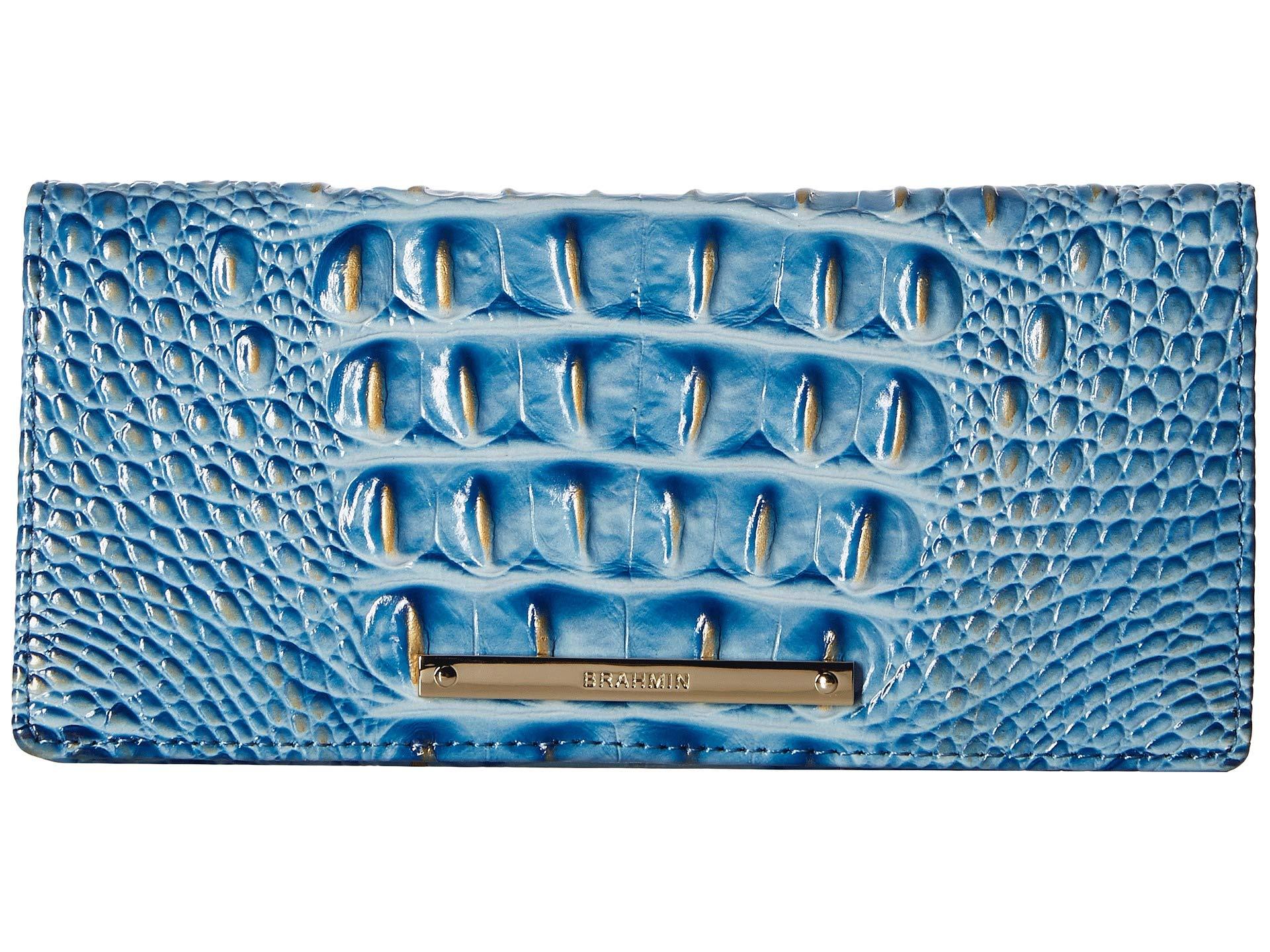 Brahmin Melbourne Ady Wallet (pearl) Wallet Handbags in Blue Lyst