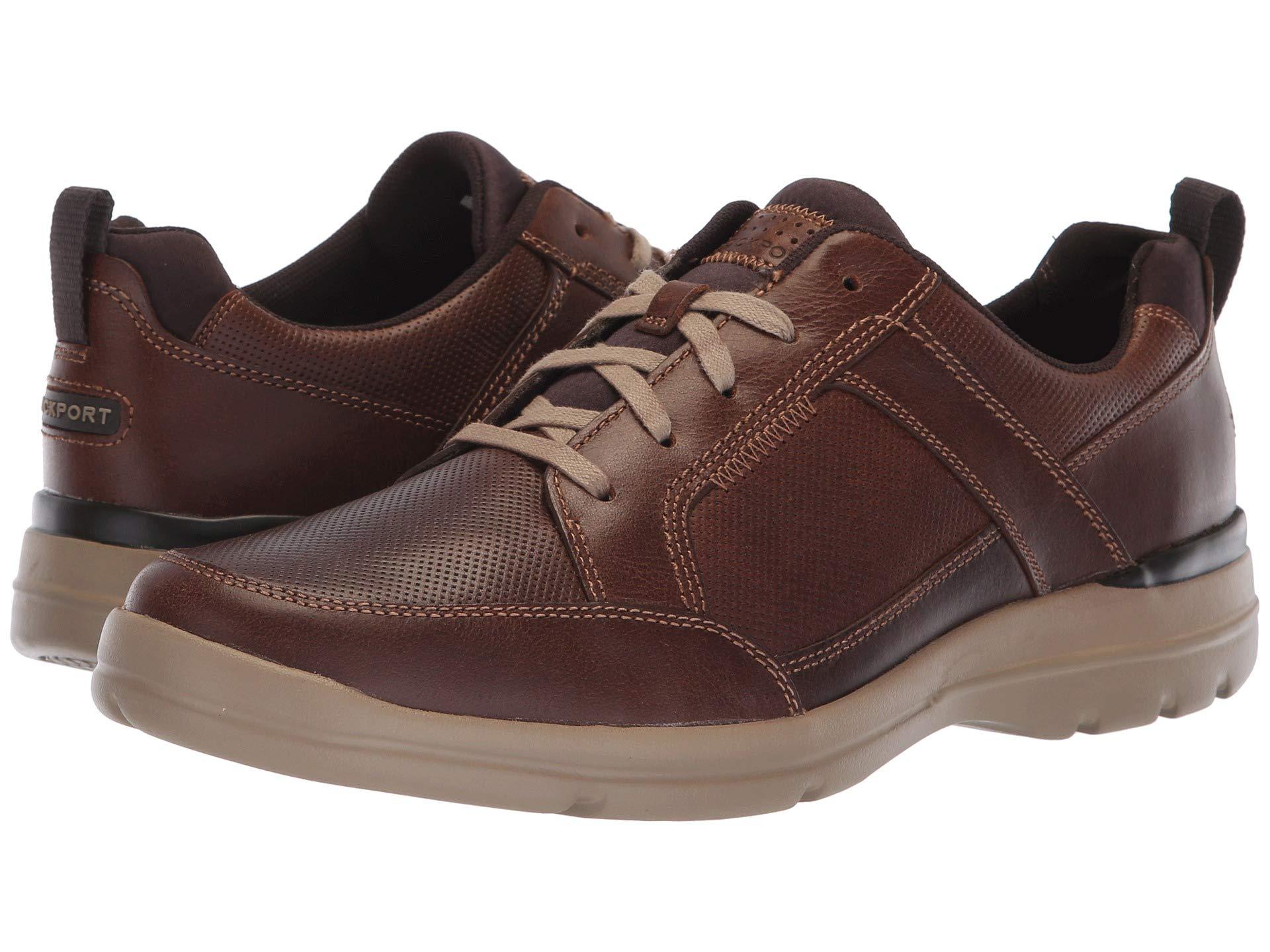 Rockport Leather City Edge Lace-up in Brown for Men - Save 38% - Lyst