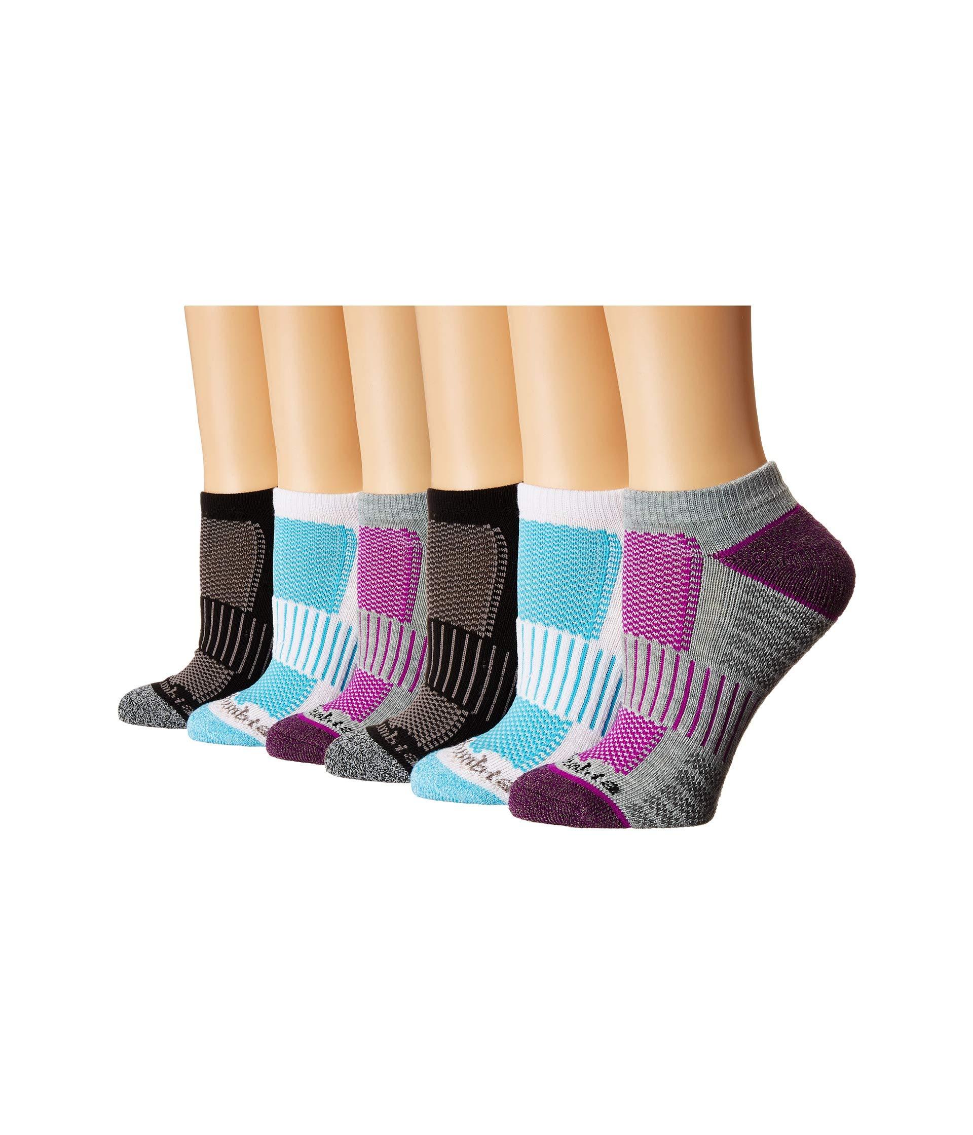 Columbia No Show 6-pack (multi Assorted) Women's No Show Socks Shoes ...