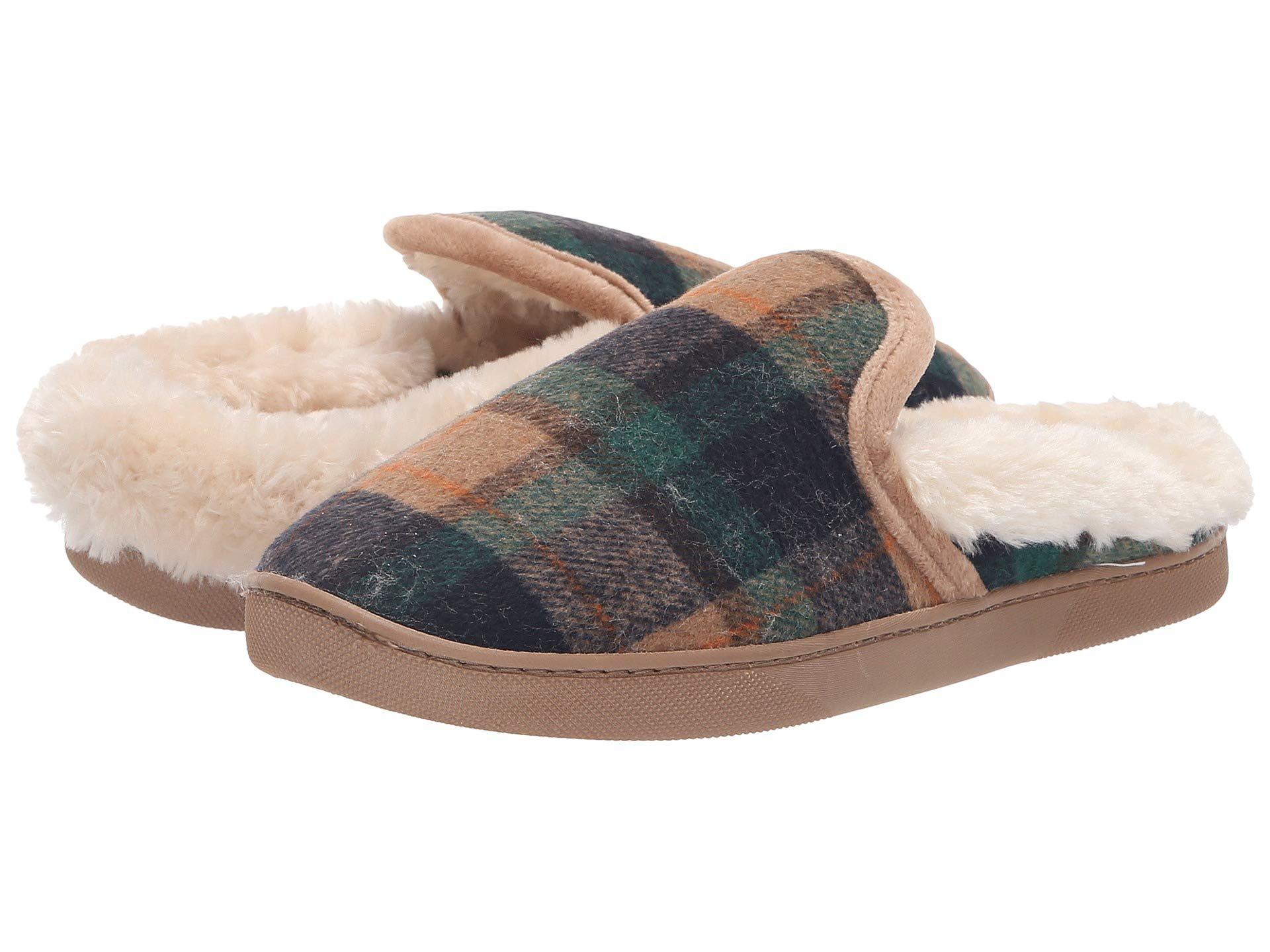 Lyst - Steve Madden Sunny (green Plaid) Women's Slippers in Green