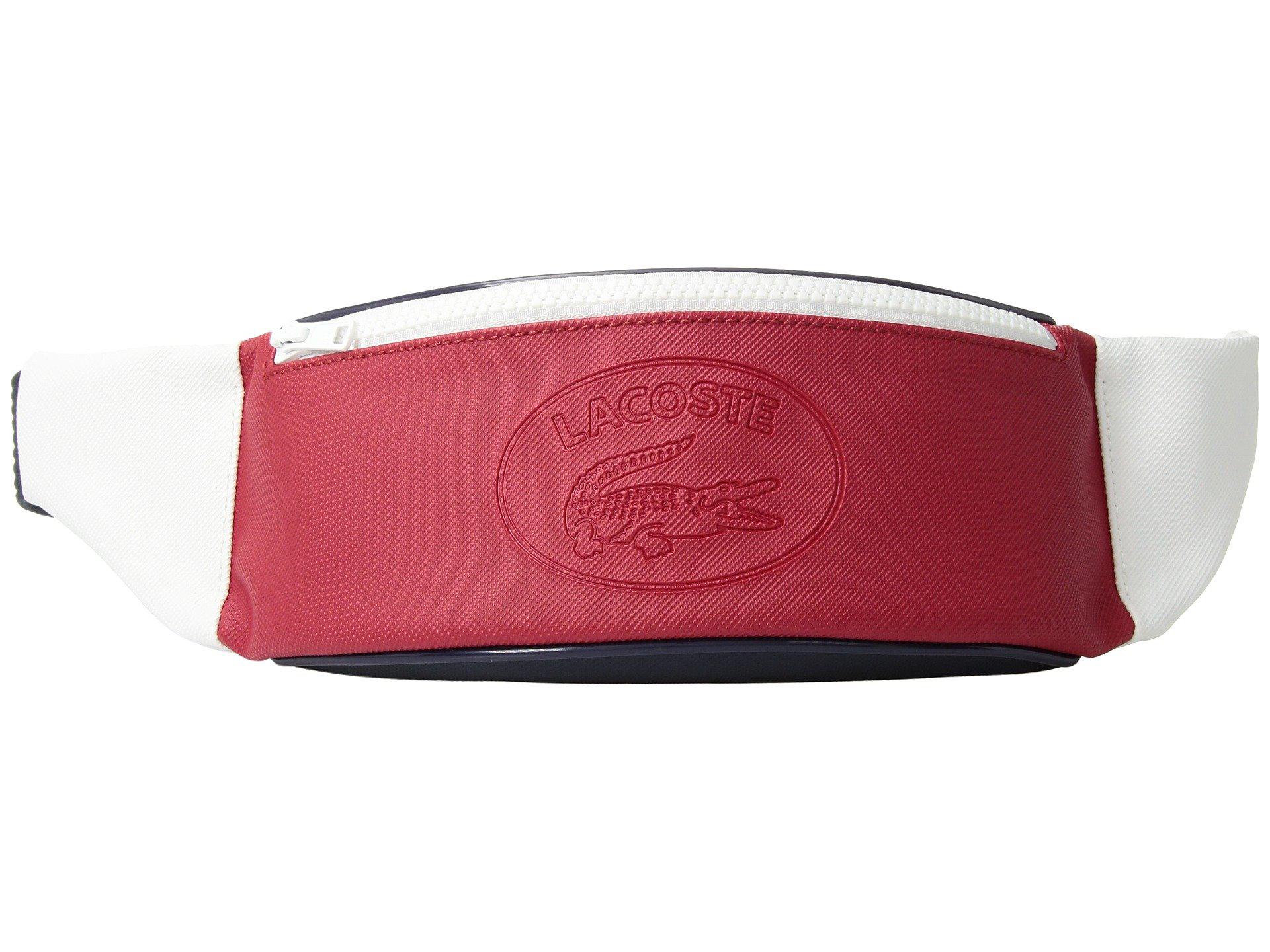 Supreme Lacoste Waist Bag Red Literacy Basics