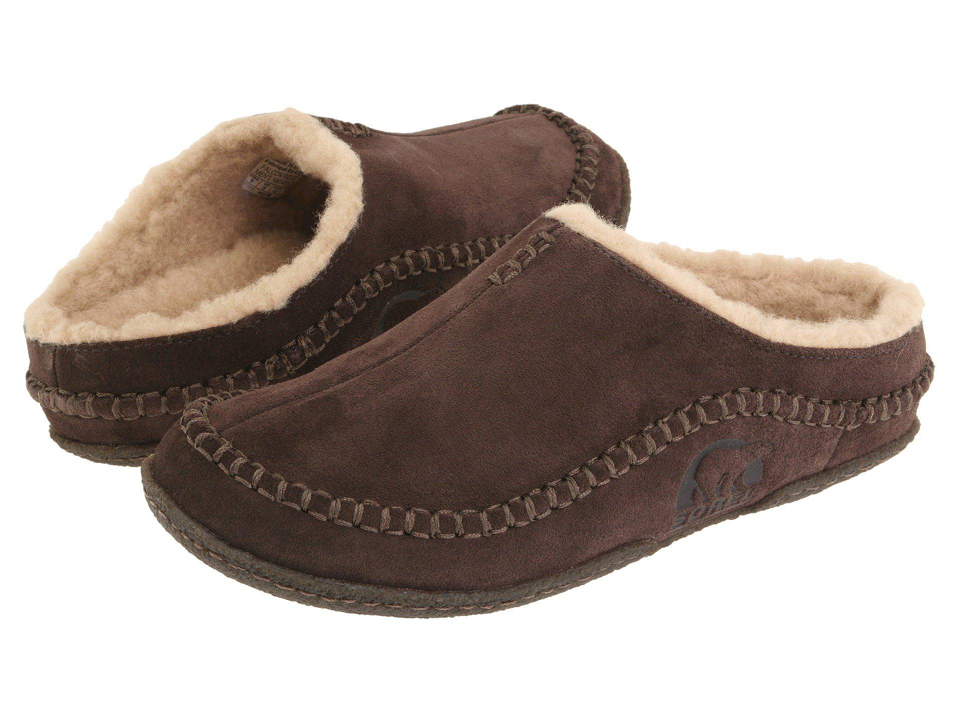 sorel men's falcon ridge slipper sale