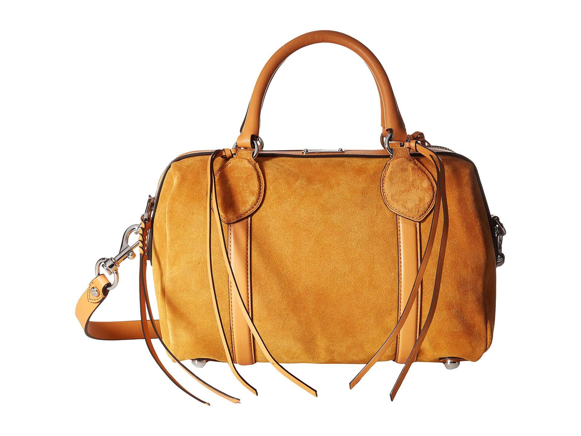 Lyst Rebecca Minkoff Pippa Duffel Suede Mink Handbags Rebecca Minkoff Women S Pippa Duffel Suede Mink Handbags