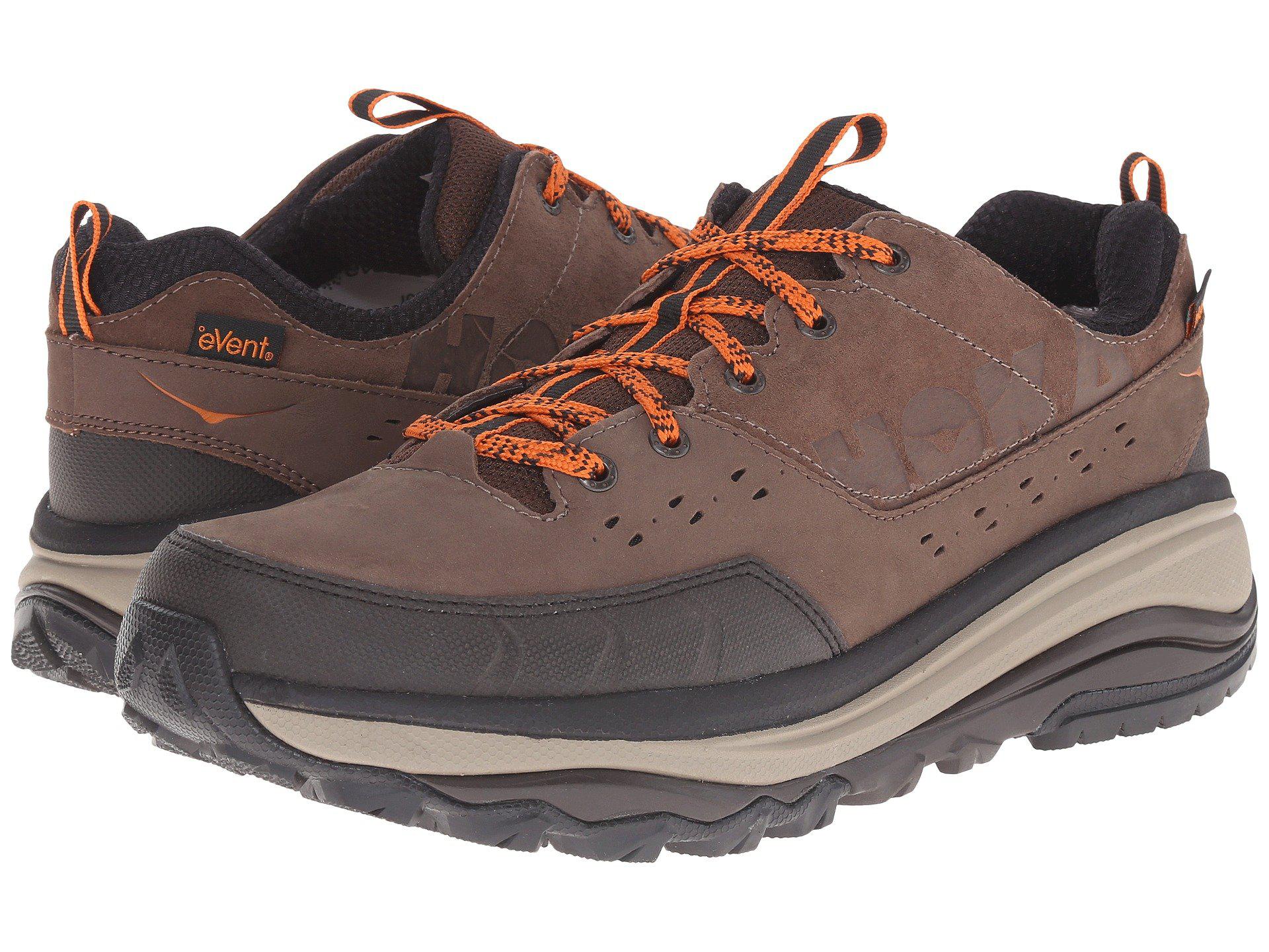 hoka men's leather