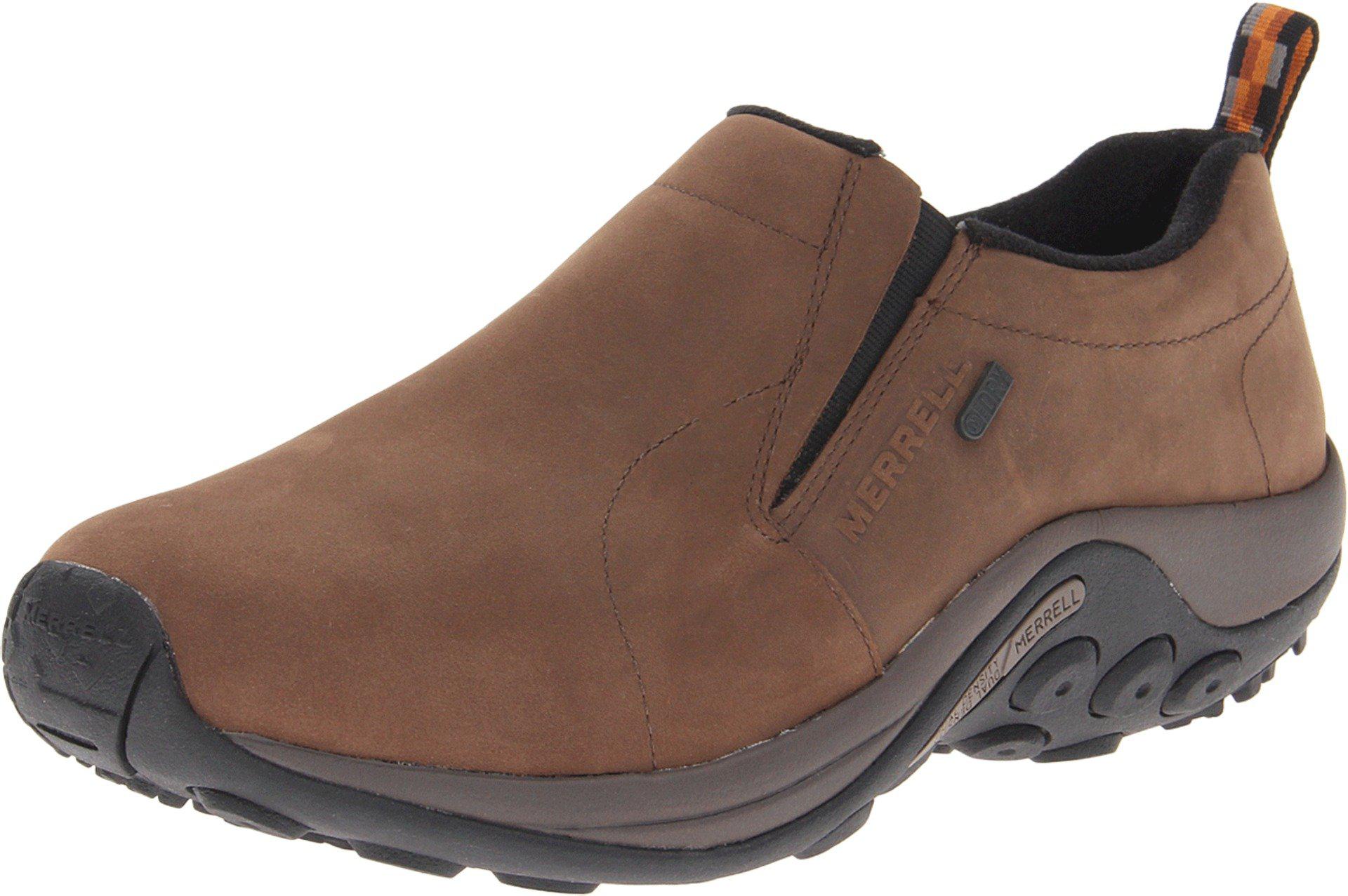Merrell Leather Jungle Moc Nubuck Waterproof in Brown for Men - Save 14 ...