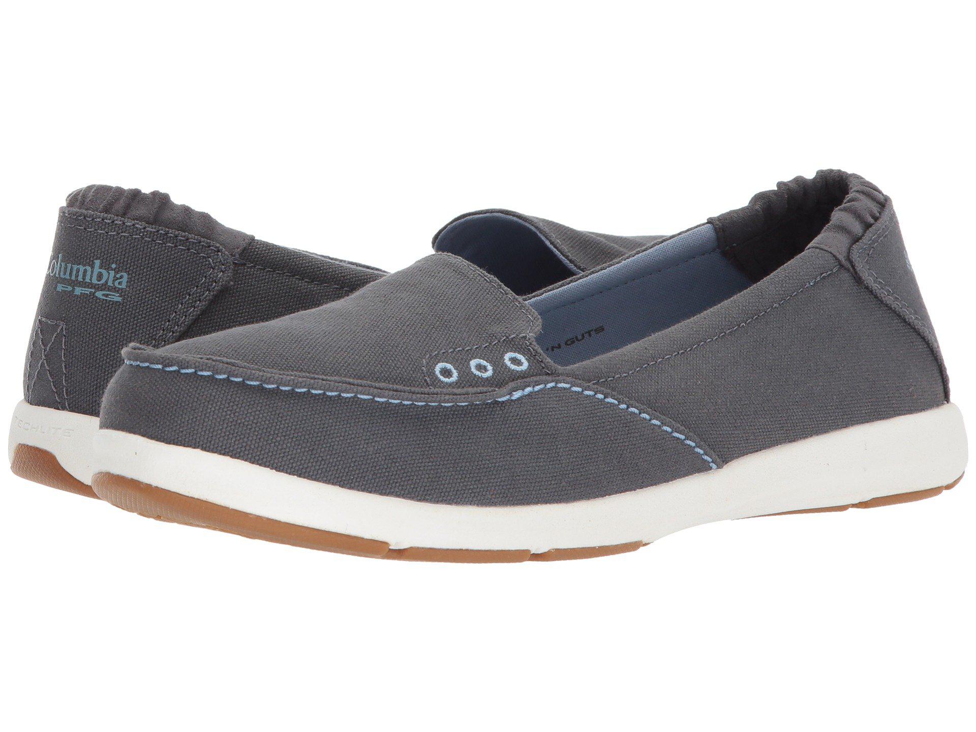 Lyst Columbia Delray Slip Pfg Graphite Dark Mirage Women S Shoes