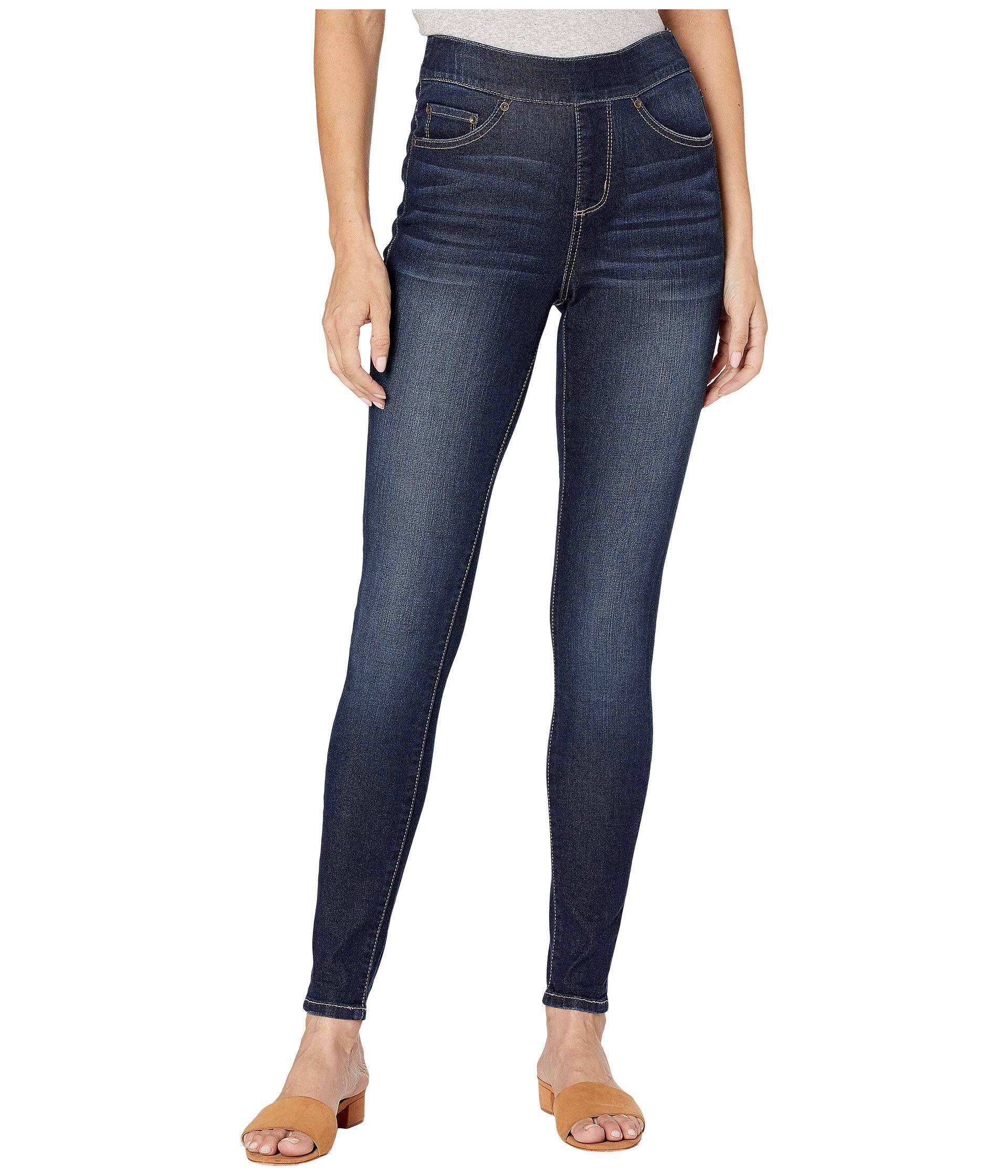 Jag Jeans Maya Skinny Pull-on Jeans In Deluxe Denim in Blue - Save 21% ...