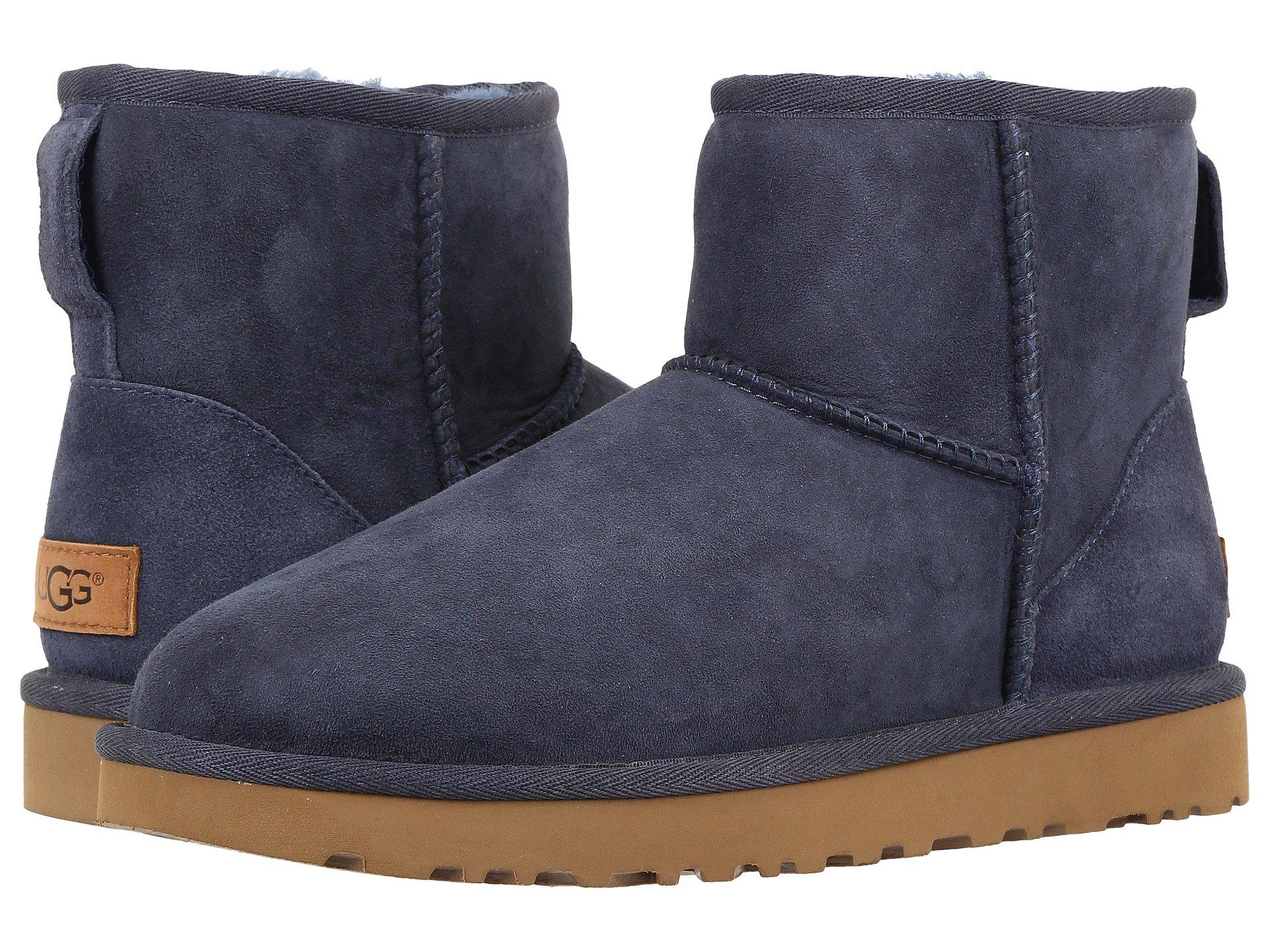 Lyst - Ugg Classic Mini Ii (port) Women's Boots in Blue - Save 13. ...