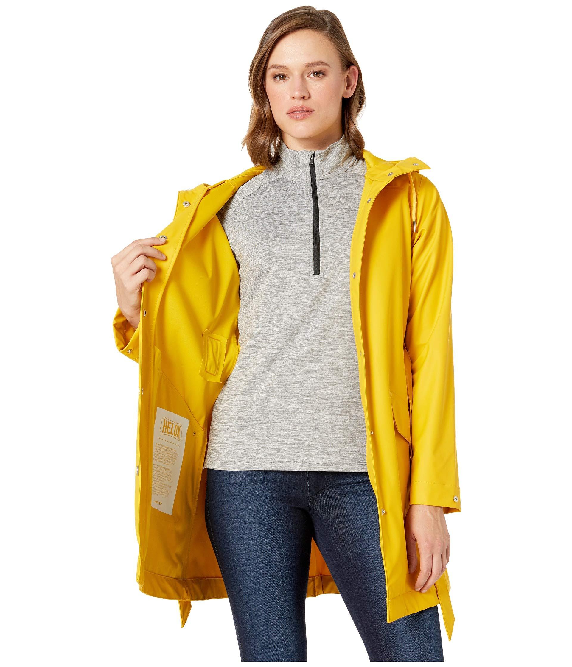 Lyst - Helly Hansen Kirkwall Ii Raincoat (navy) Women's Coat in Yellow