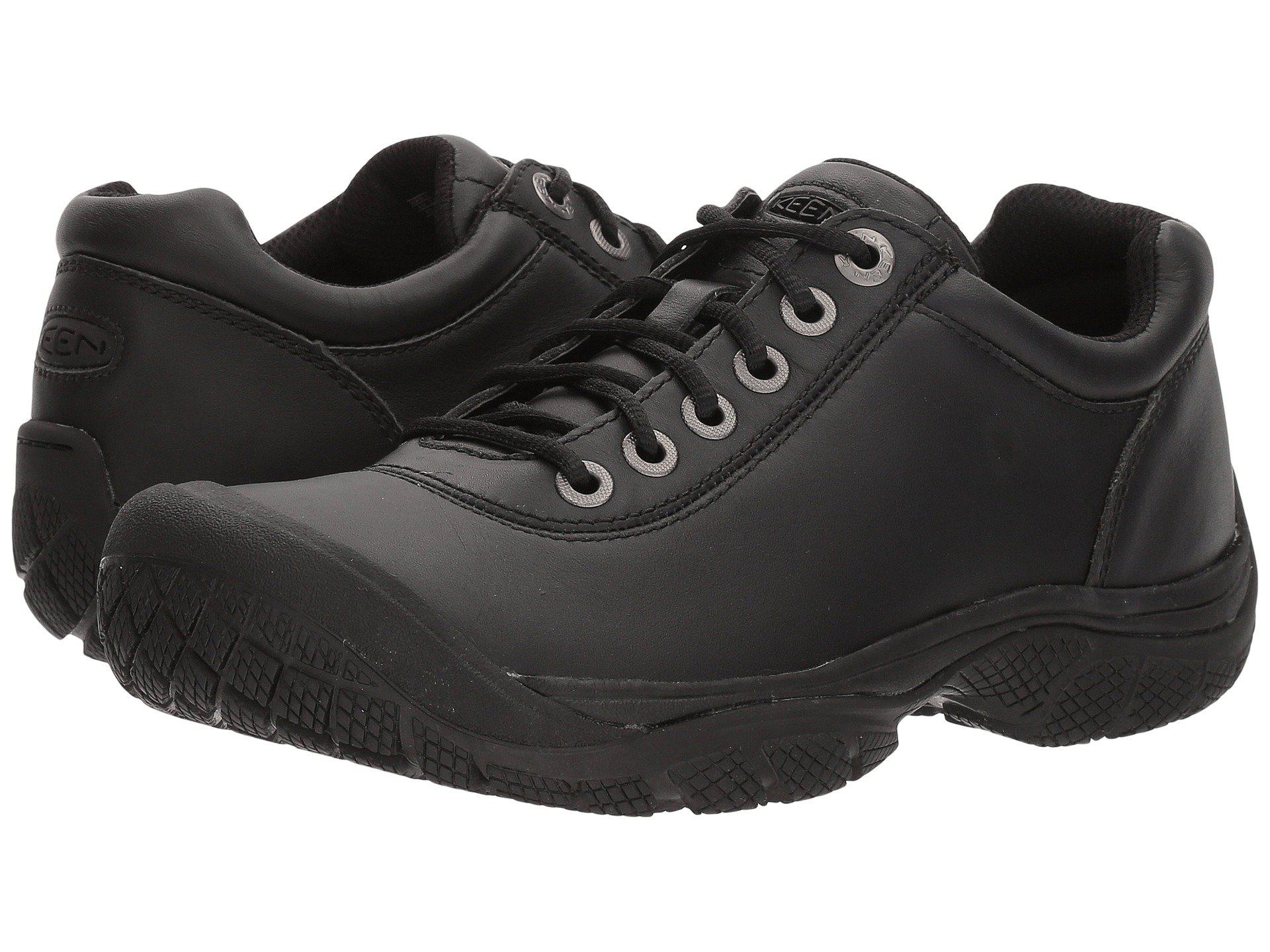 Lyst - Keen Utility Ptc Dress Oxford (black) Men's Industrial Shoes in ...