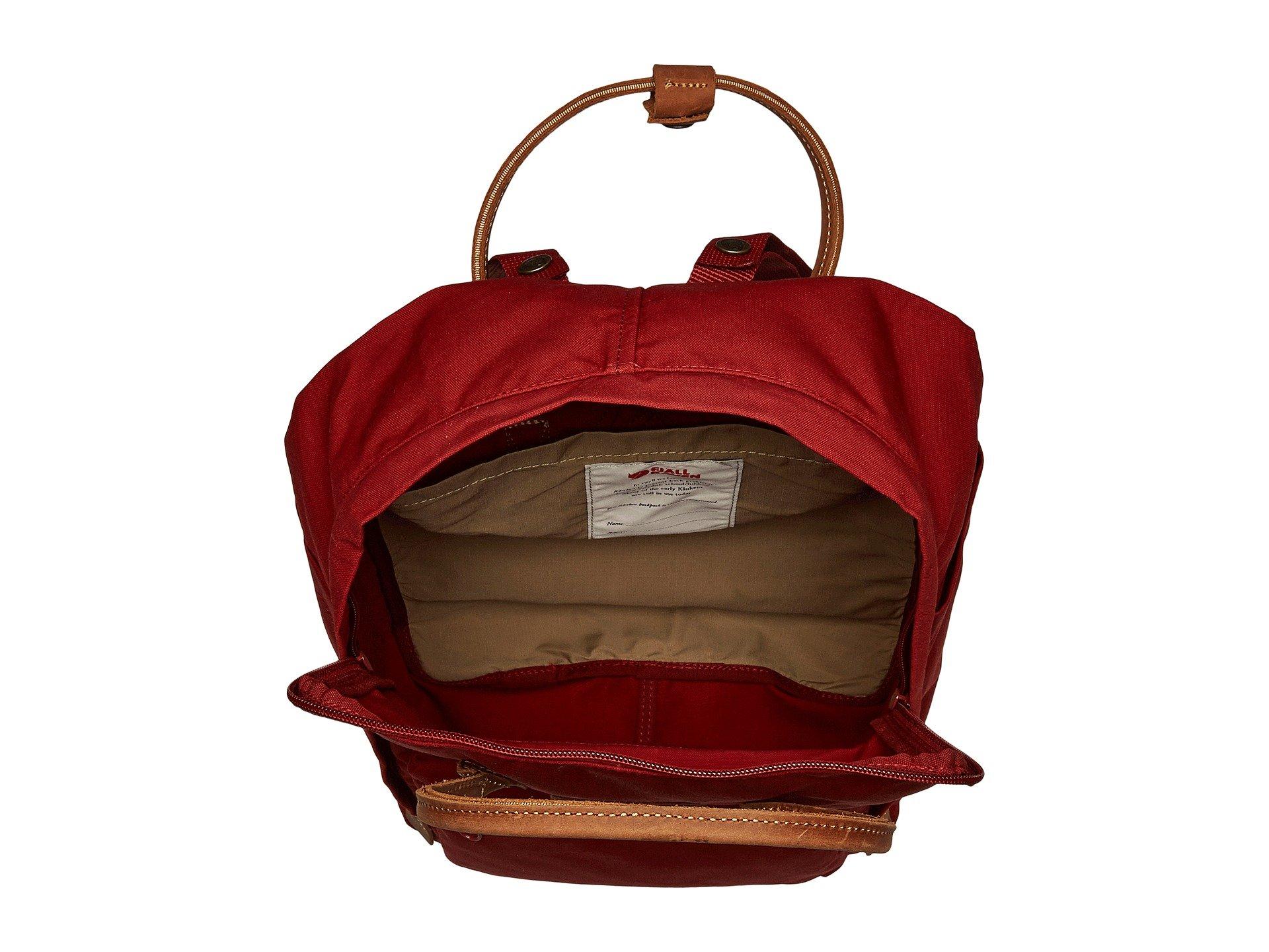 fjallraven kanken red wine