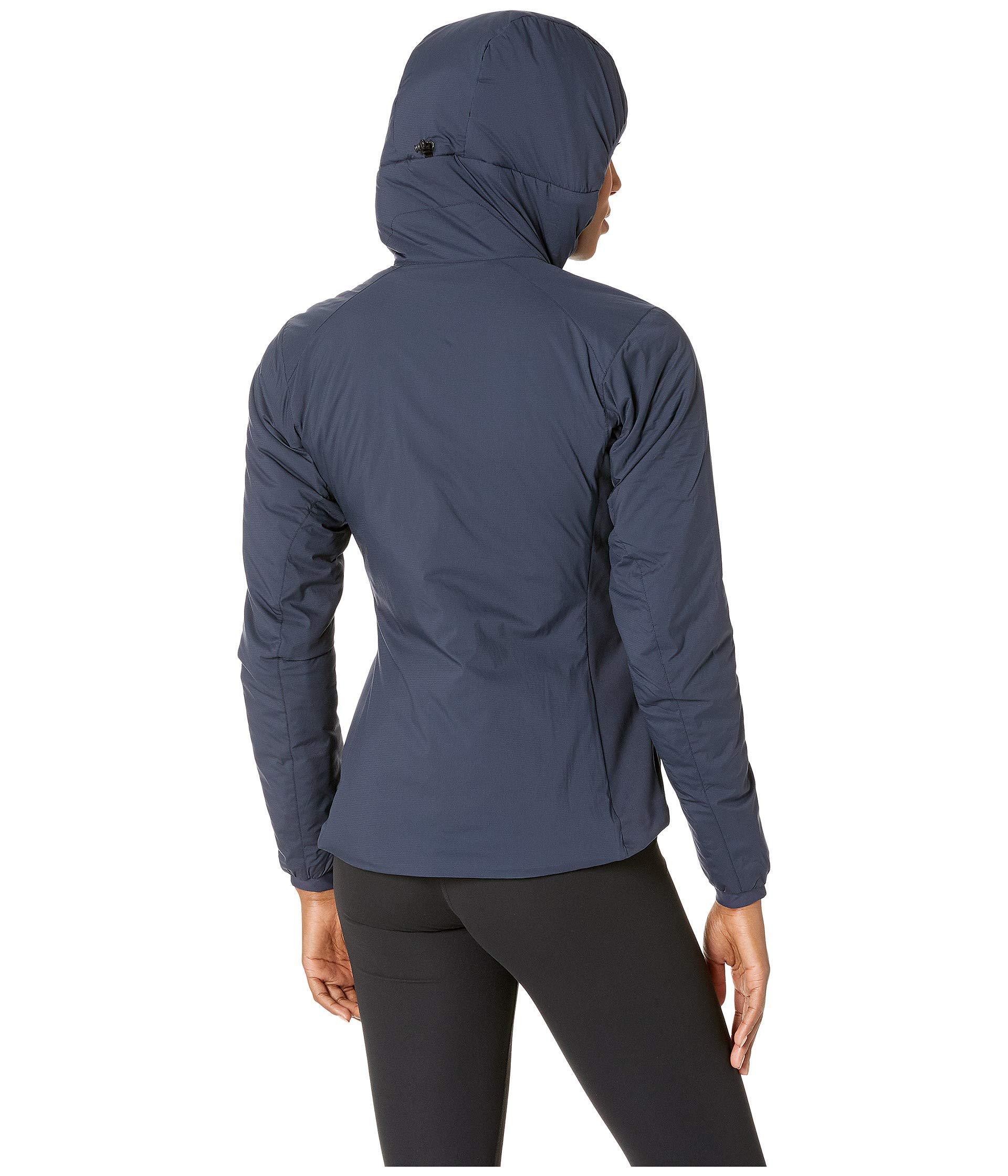 Arc'teryx Synthetic Atom Lt Hoodie (black Sapphire Ii) Women's ...